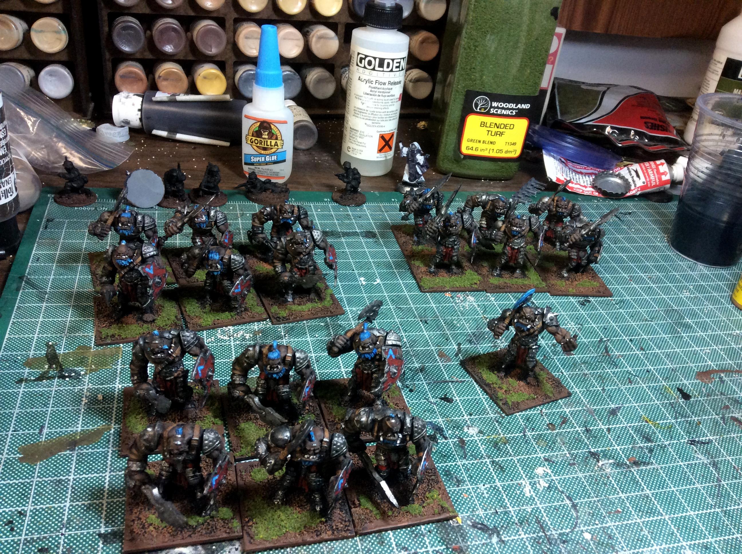 Fleabags, Mantic, Mawbeasts, Wolf Riders