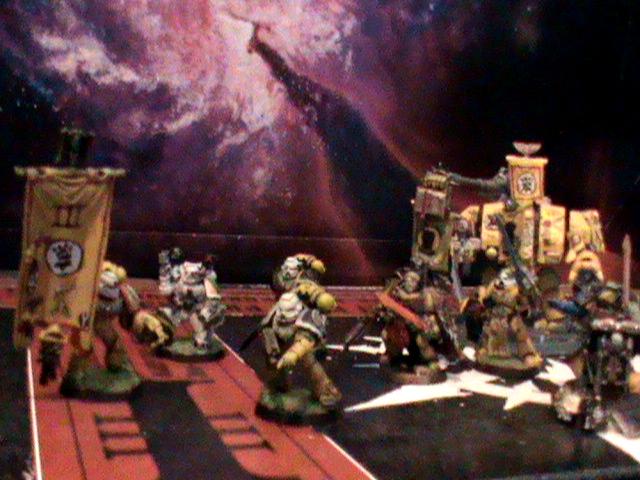 Command, Dreadnought, Impirial Fists, Space Marines