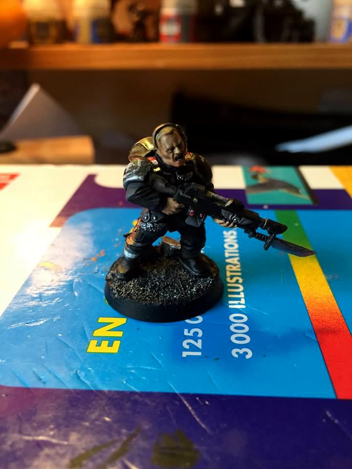 Astra Militarum, Girl, Imperial Guard, Sergeant, Veteran, Warhammer 40,000, Women