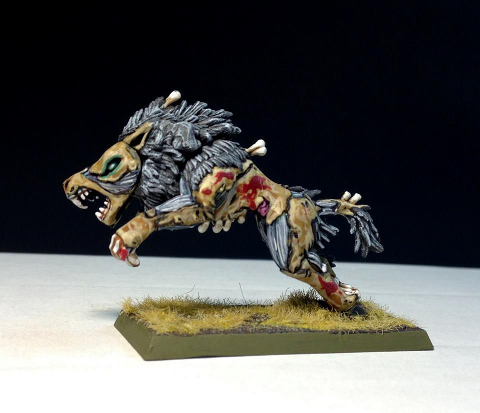 Dire Wolf, Vampire Counts, Warhammer Fantasy