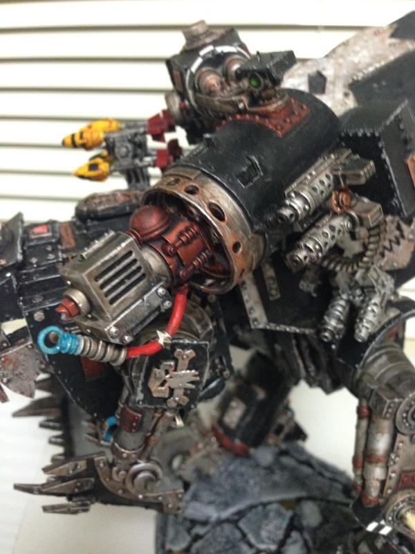 Can change out the gatling for a blasta. 