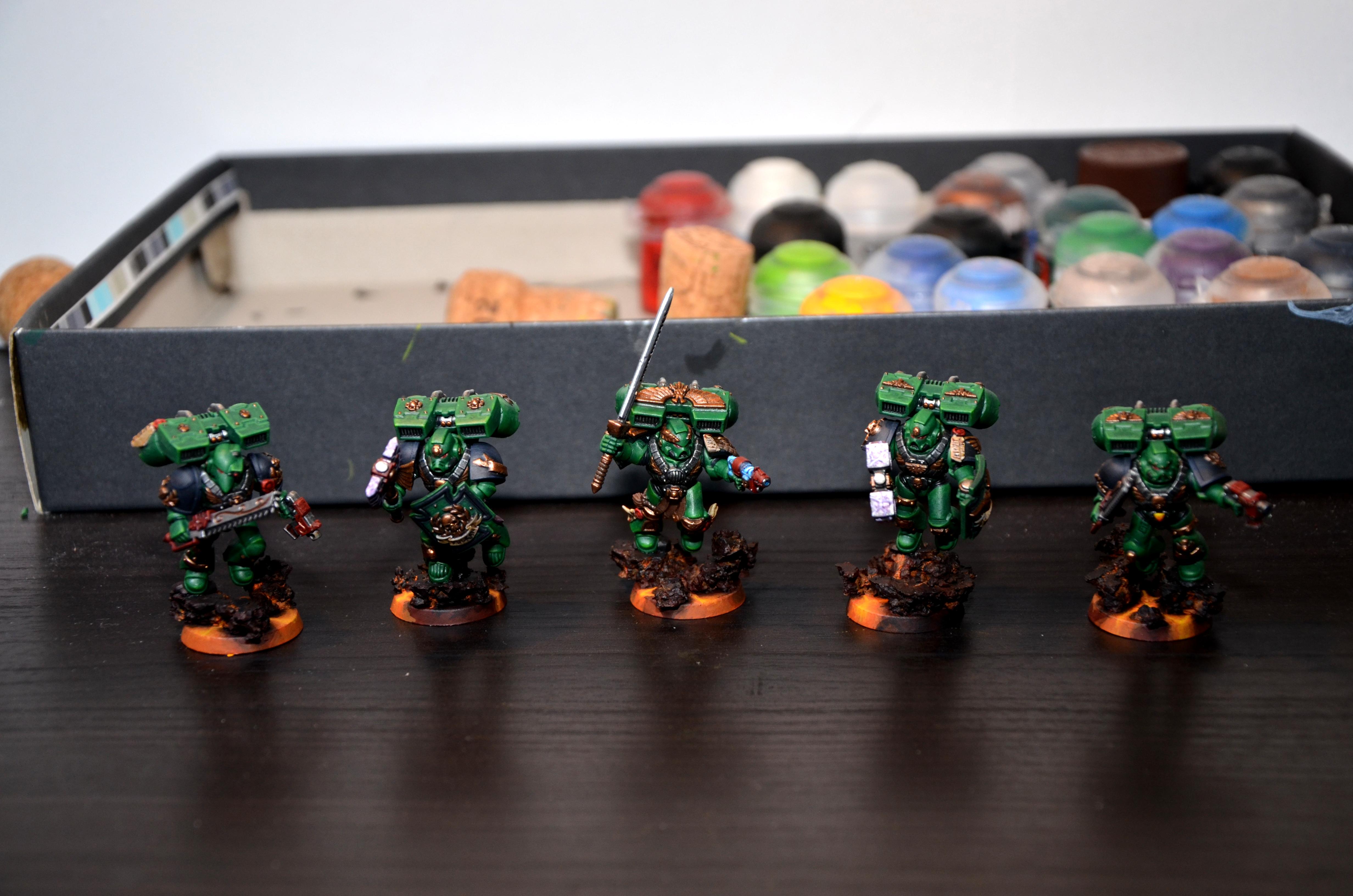 Salamander Vanguard Veteran Squad