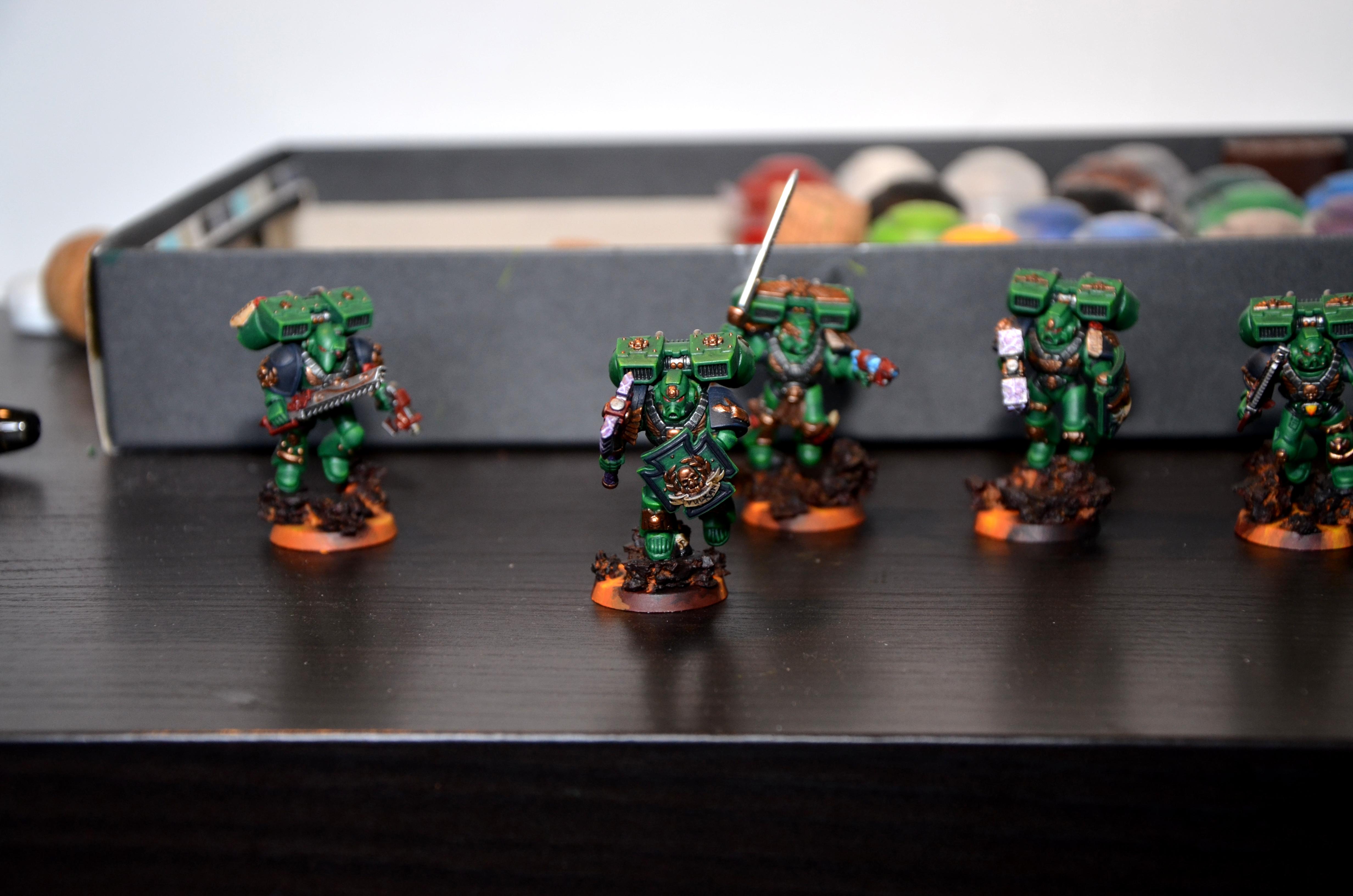 Salamander Vanguard Veteran Squad