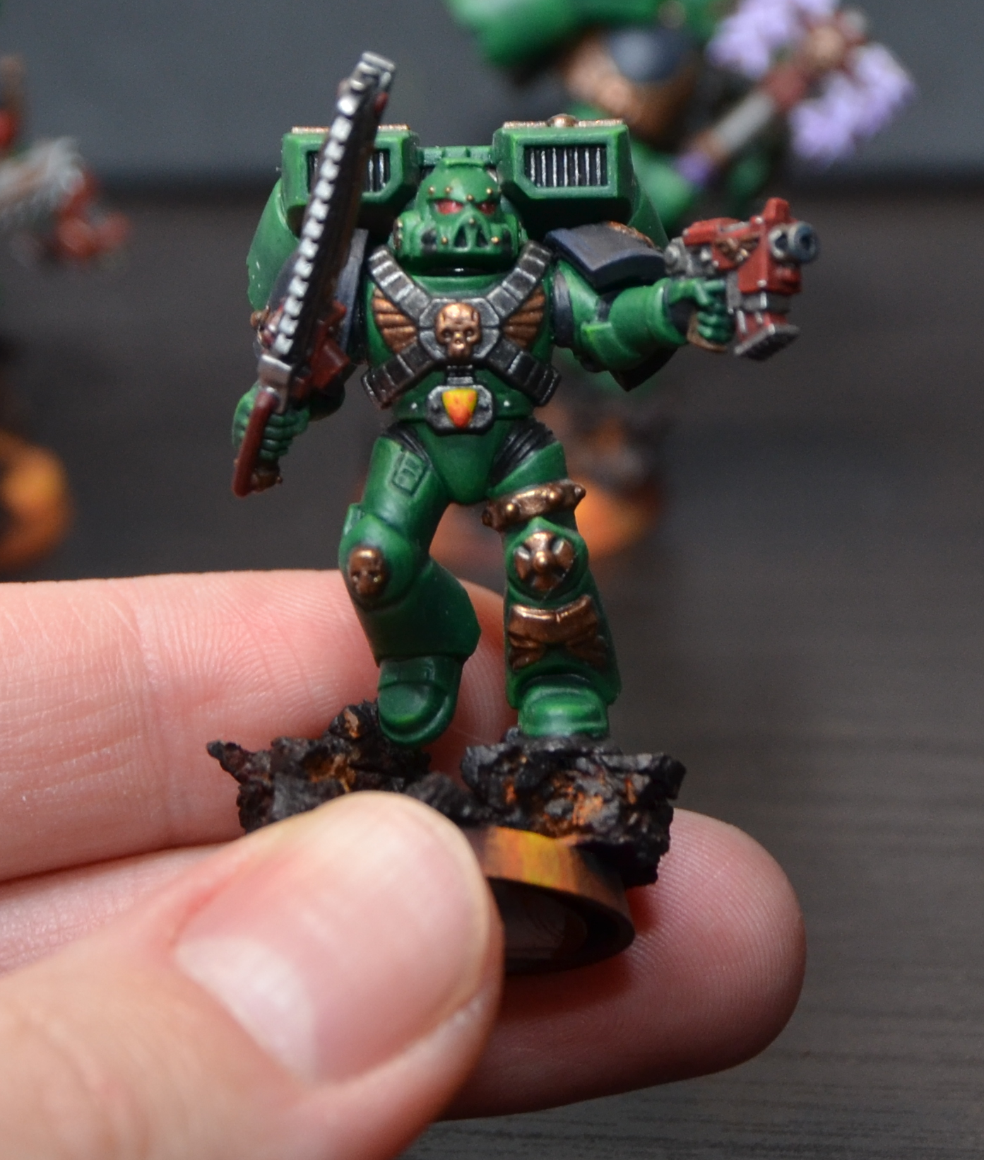 Salamander Vanguard Veteran Squad