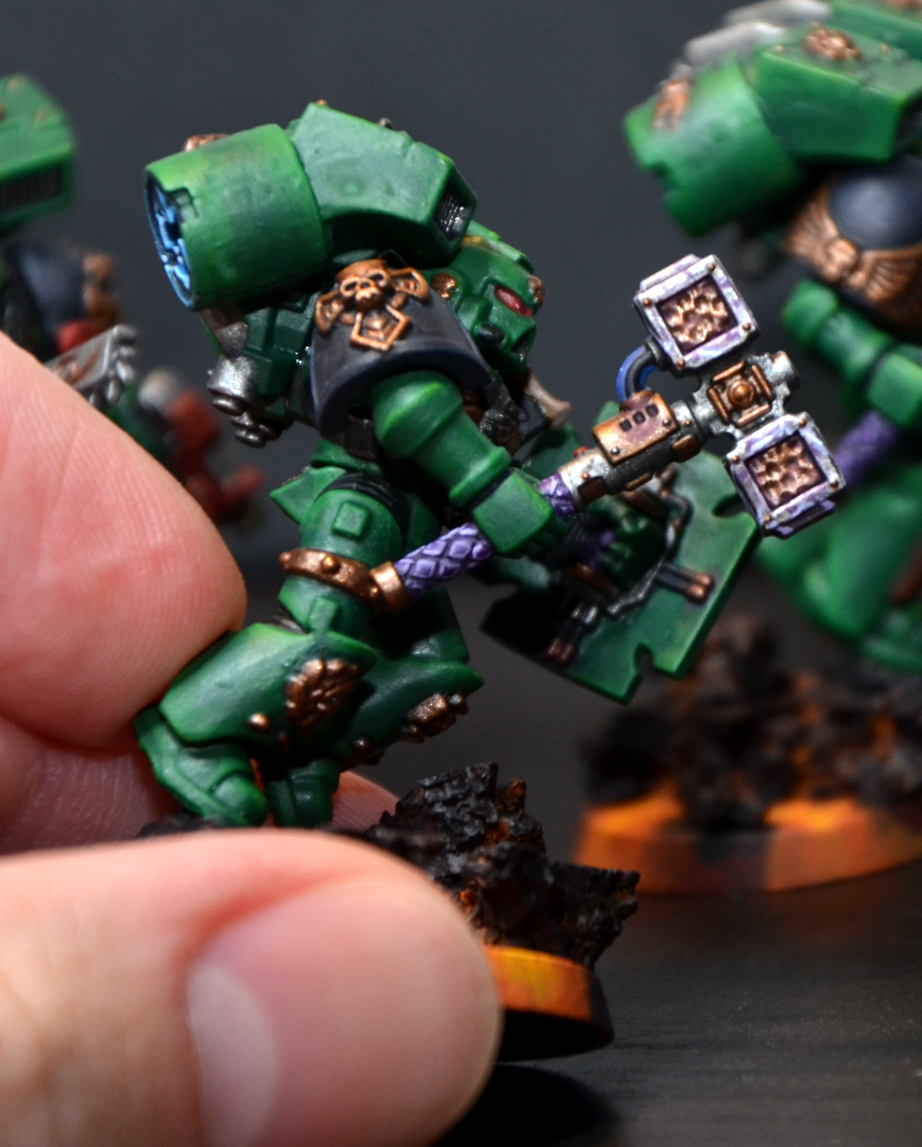 Salamander Vanguard Veteran Squad