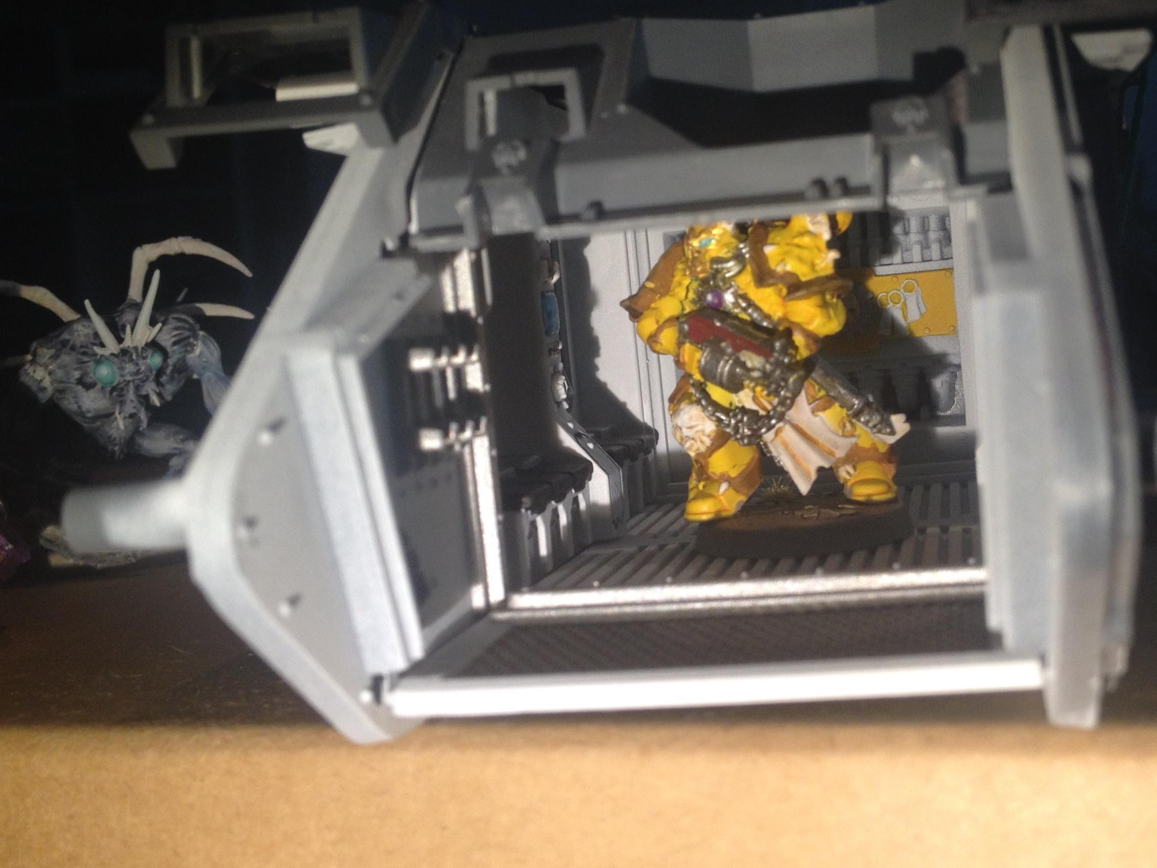 Chaos, Chaos Landraider Warhammer 40000, Chaos Space Marines, Land Raider, Wip Land Raider, Work In Progress
