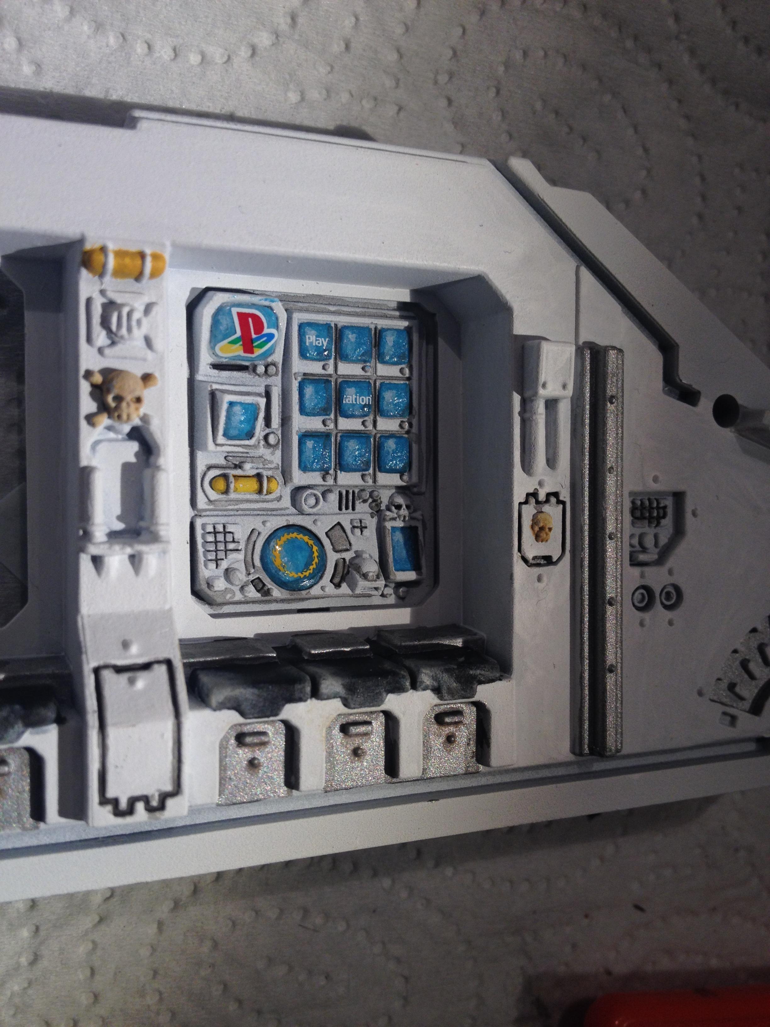 Chaos Landraider Warhammer 40000, Wip Land Raider, Work In Progress