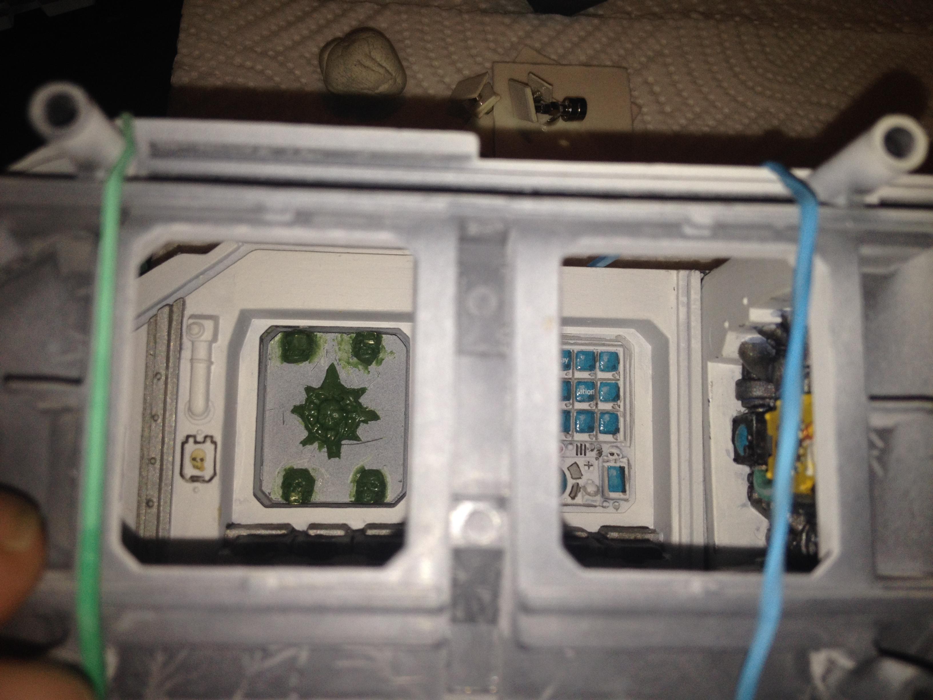 Chaos Landraider Warhammer 40000, Wip Land Raider, Work In Progress