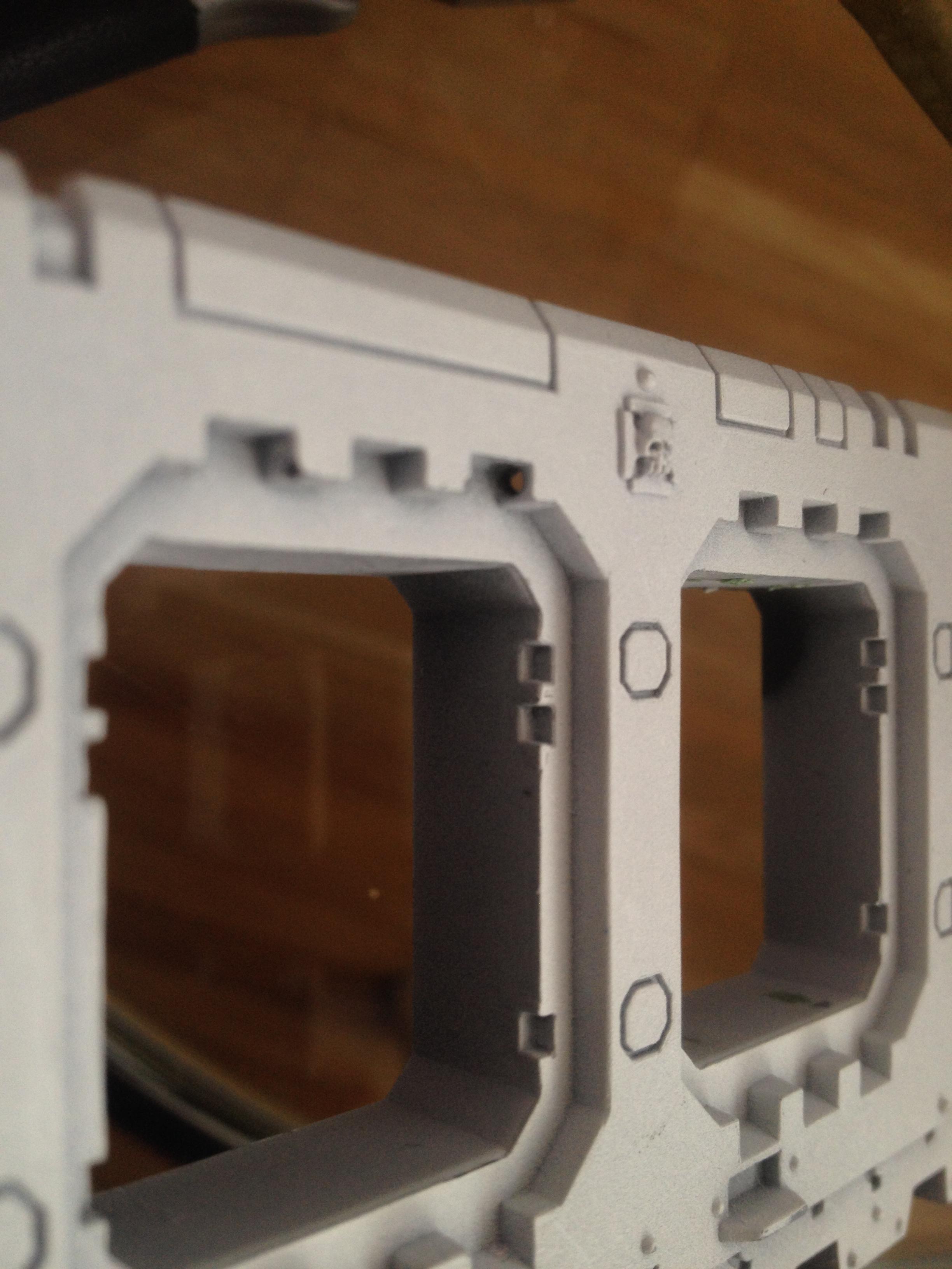 Chaos Landraider Warhammer 40000, Wip Land Raider, Work In Progress