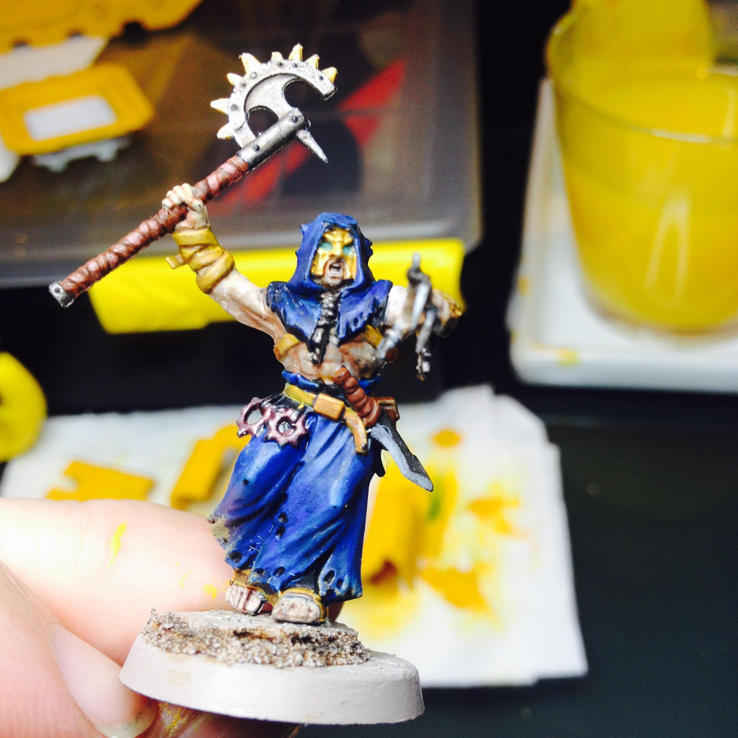 Chaos Landraider Warhammer 40000, Wip Chaos Cultists, Work In Progress