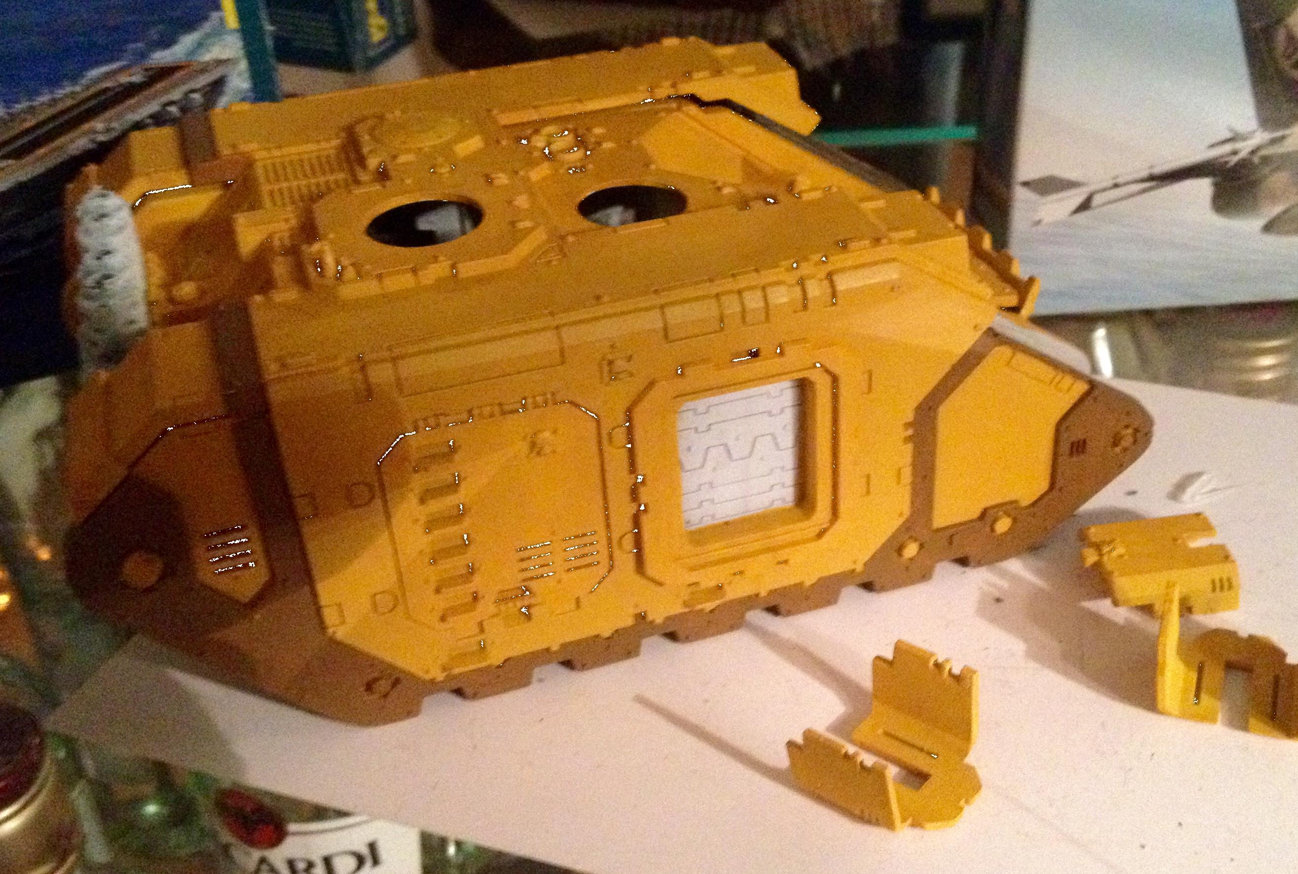 Chaos Landraider Warhammer 40000, Wip Land Raider, Work In Progress