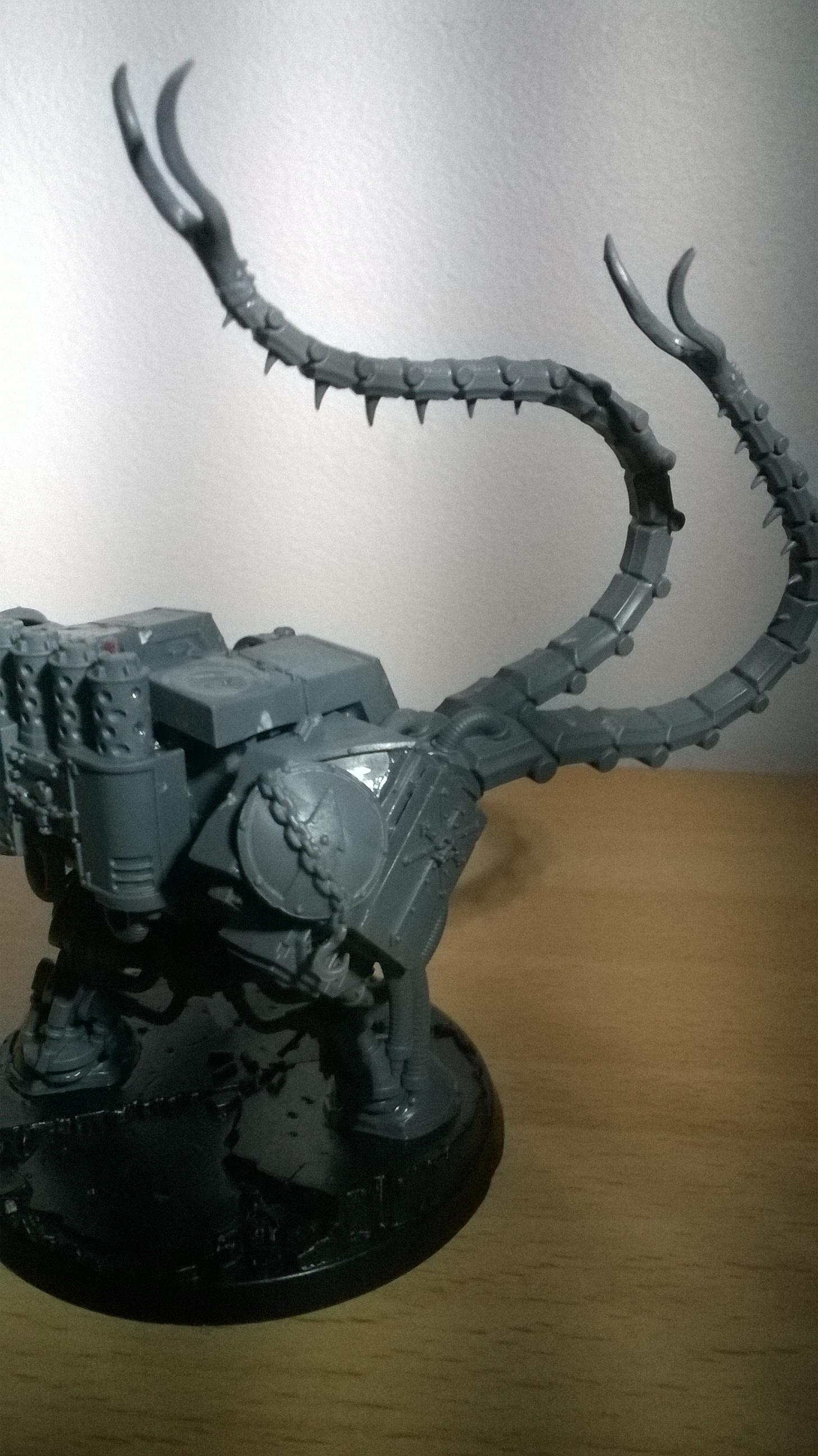 Same deal, but from the back, i really like this one's scourge. Reminds me a little bit of a hydra