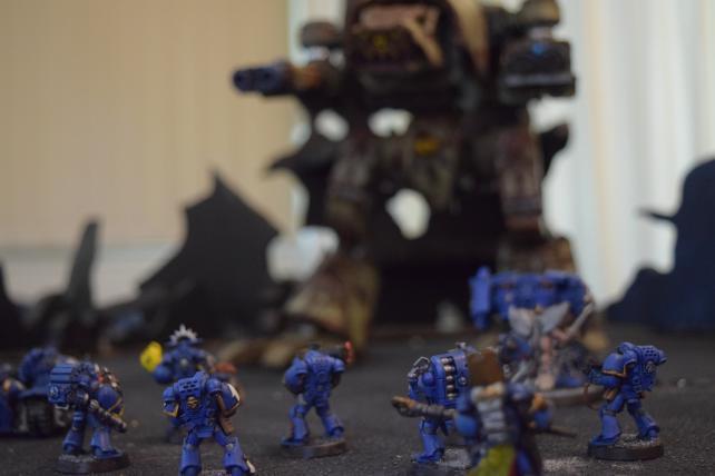 Chaos, Ultramarines, Warhound