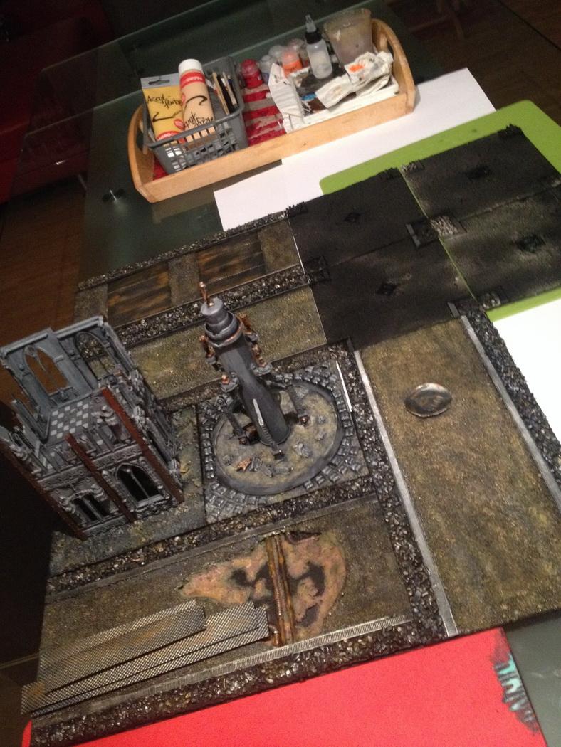 Warhammer 40,000, Warhammer Fantasy, Wip Modular City Terrain, Work In Progress