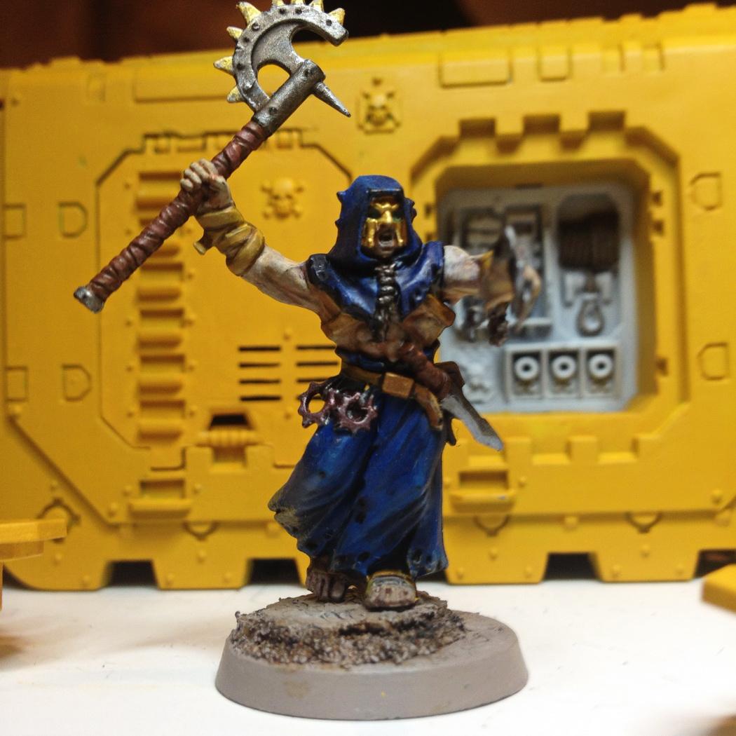 Warhammer 40,000, Warhammer Fantasy, Wip Chaos Cultists, Work In Progress