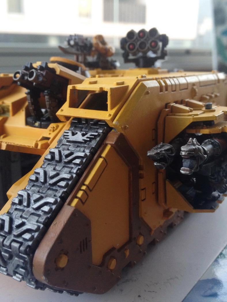 Warhammer 40,000, Wip Land Raider, Work In Progress