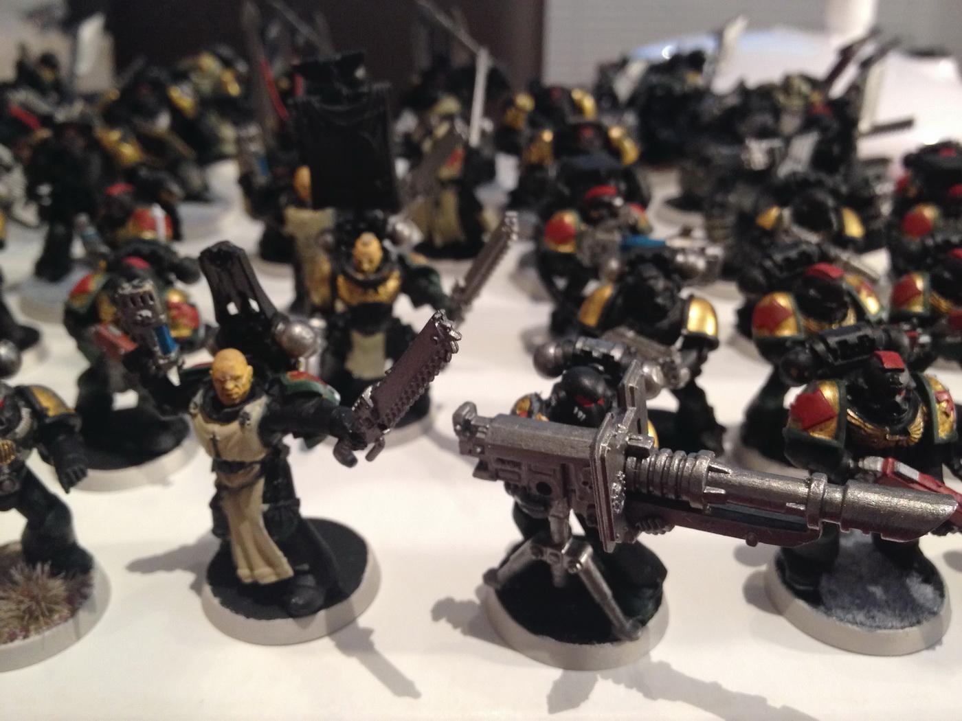 Warhammer 40,000, Wip Dark Angels, Work In Progress
