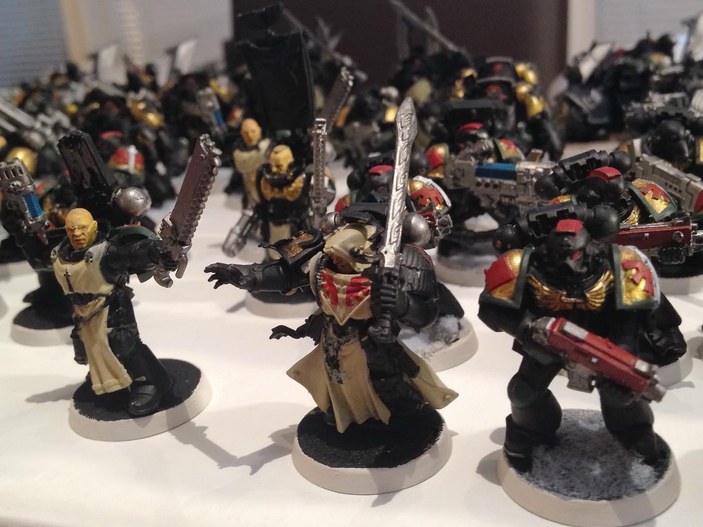 Warhammer 40,000, Wip Dark Angels, Work In Progress
