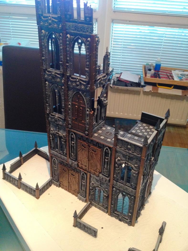 Warhammer 40,000, Warhammer Fantasy, Wip Modular City Terrain, Work In Progress