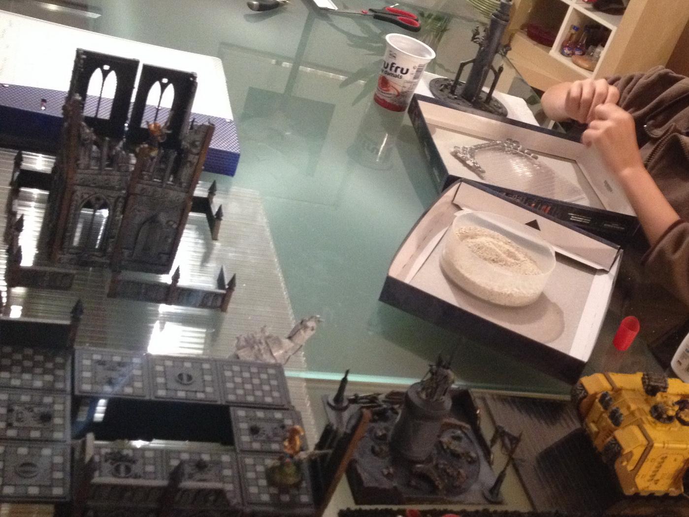 Warhammer 40,000, Wip Modular City Terrain, Work In Progress