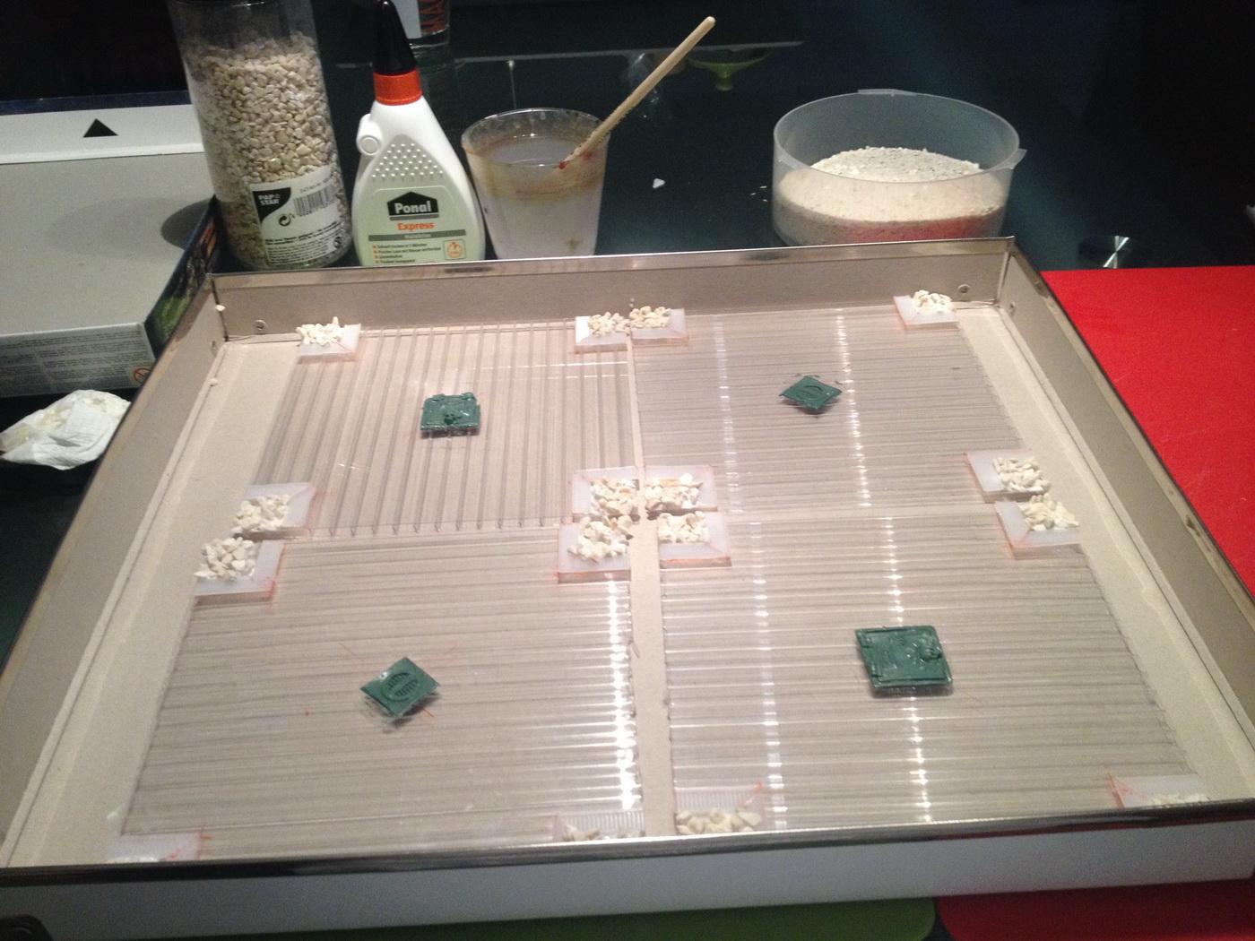 Warhammer 40,000, Warhammer Fantasy, Wip Modular City Terrain, Work In Progress