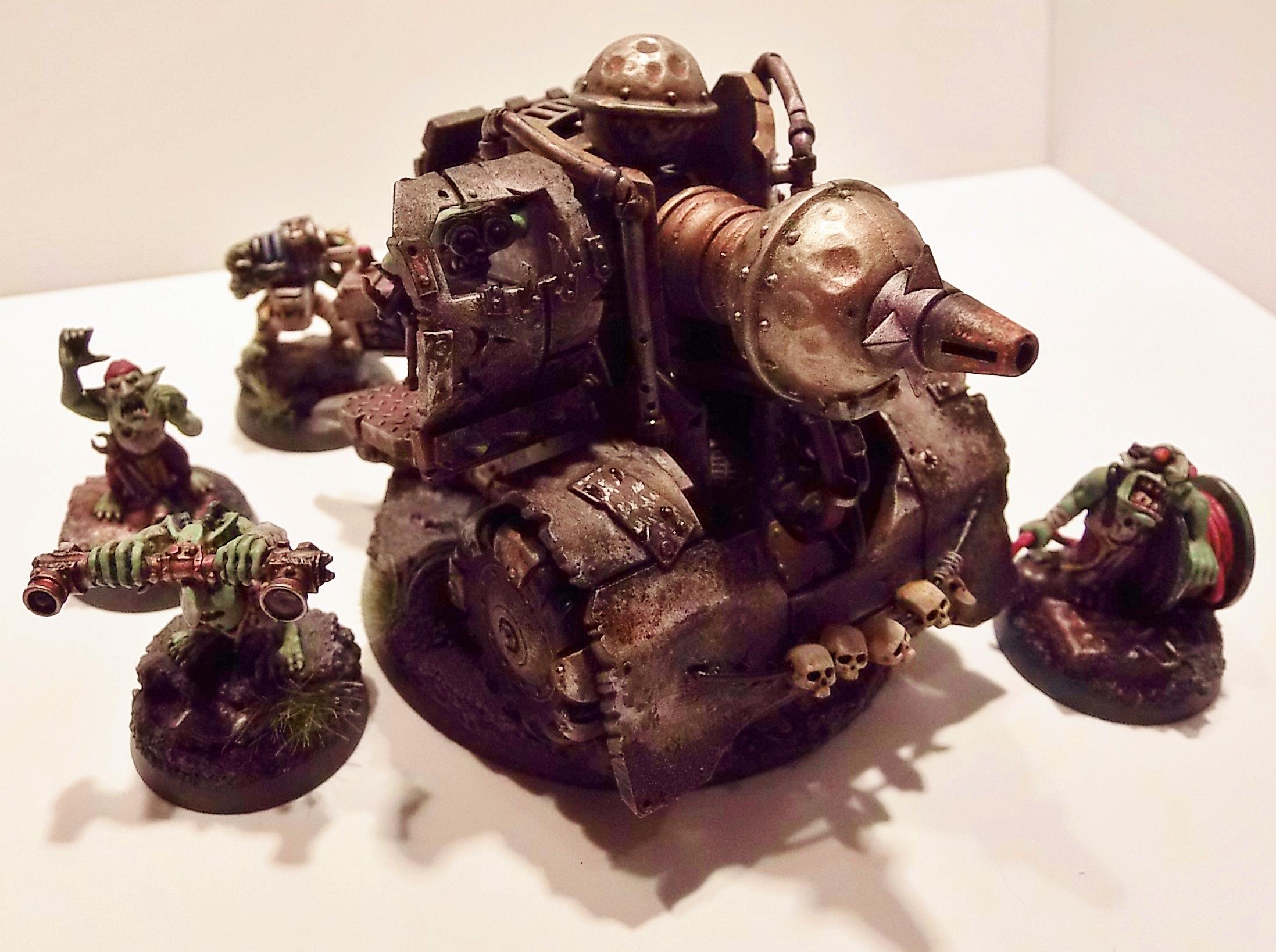 Big Gunz, Goblins, Grotz, Magnet, Mek Gunz, Painted