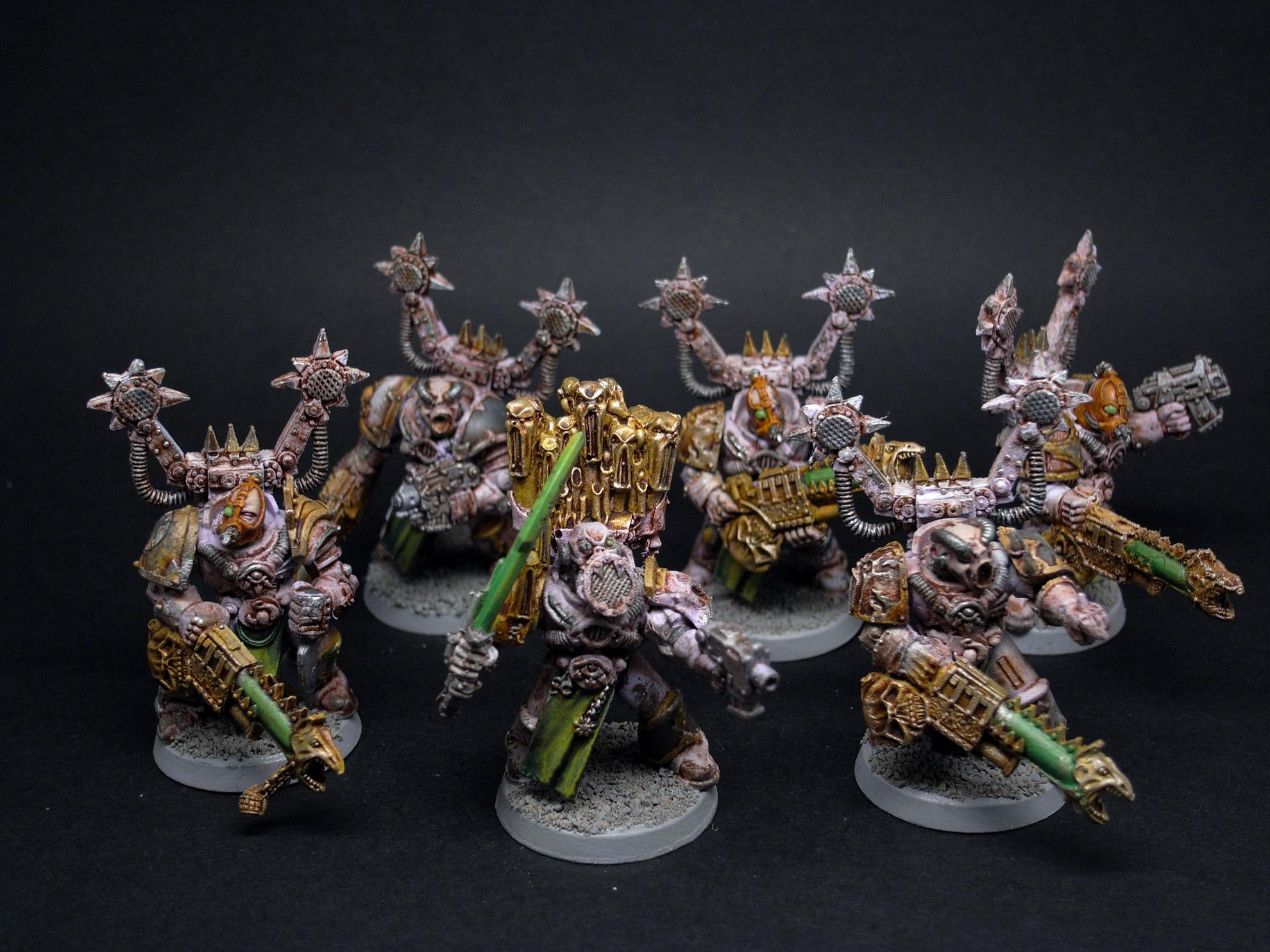 Airbrush, Chaos, Oil Wash, Renegades, Slaanesh, Weathered