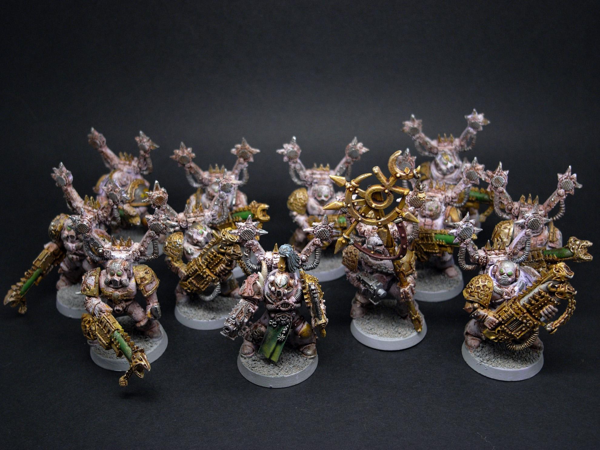 Airbrush, Chaos, Oil Wash, Renegades, Slaanesh, Weathered
