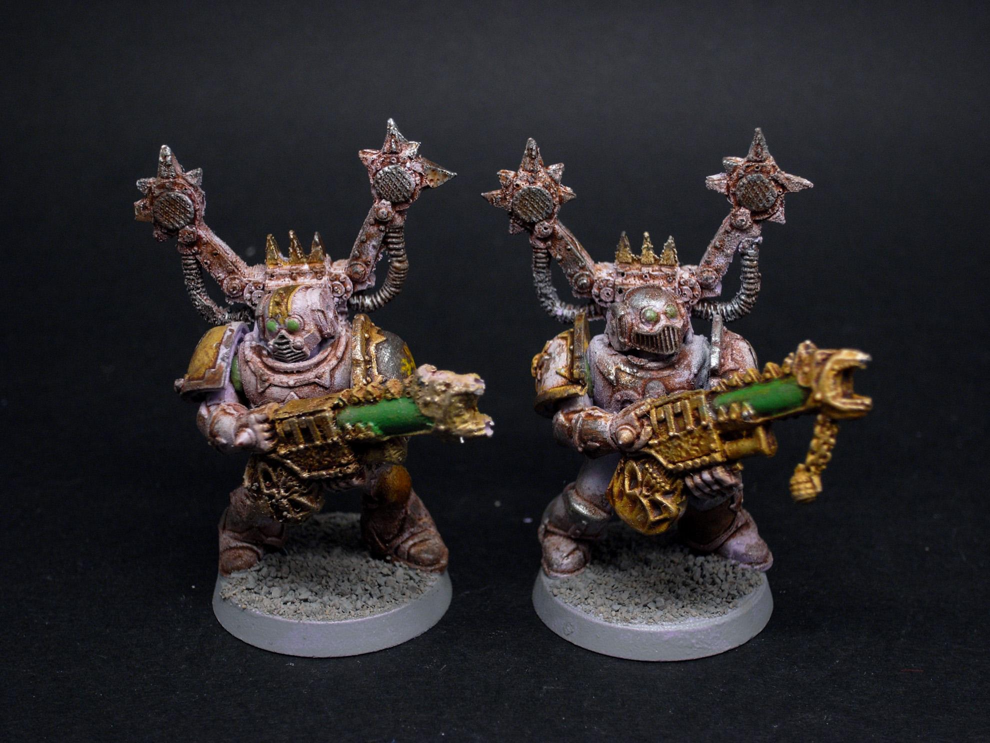 Airbrush, Chaos, Oil Wash, Renegades, Slaanesh, Weathered
