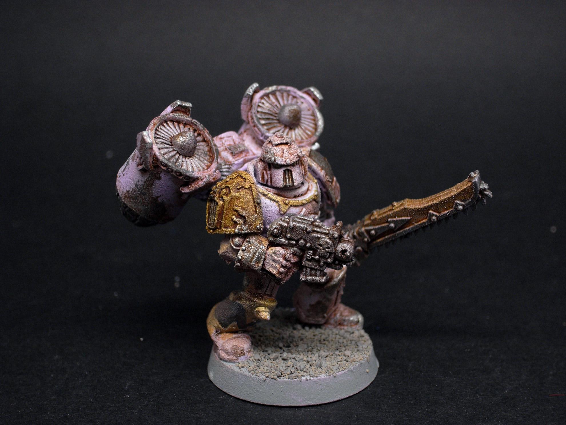 Airbrush, Chaos, Oil Wash, Renegades, Slaanesh, Weathered