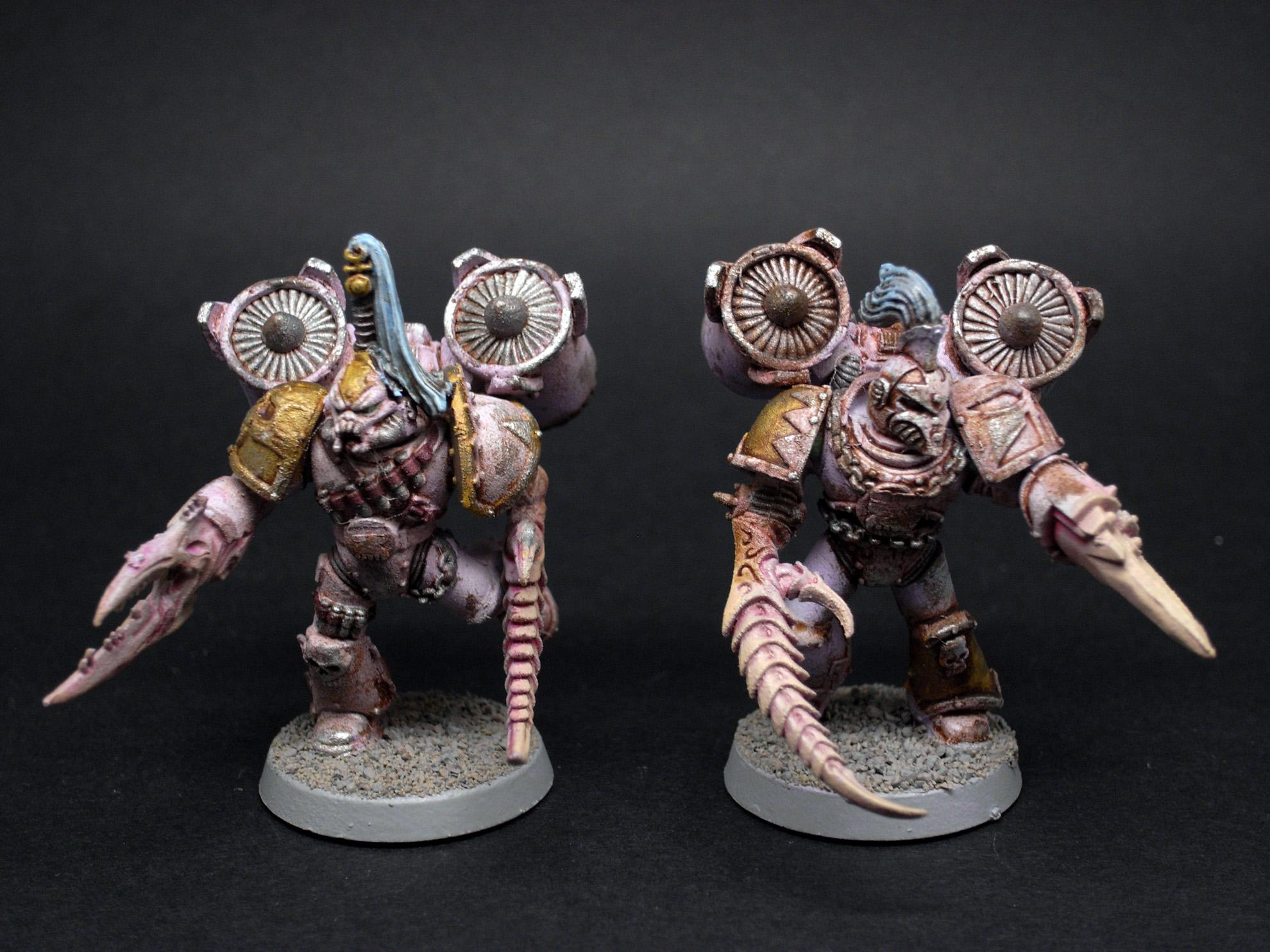 Airbrush, Chaos, Oil Wash, Renegades, Slaanesh, Weathered
