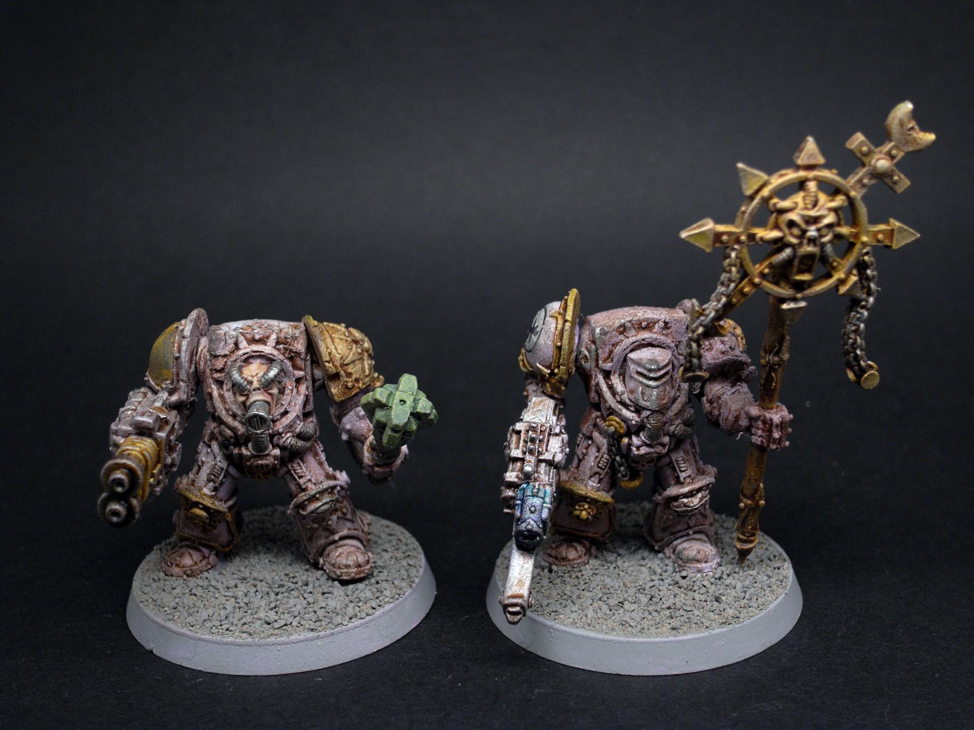 Airbrush, Chaos, Oil Wash, Renegades, Slaanesh, Weathered