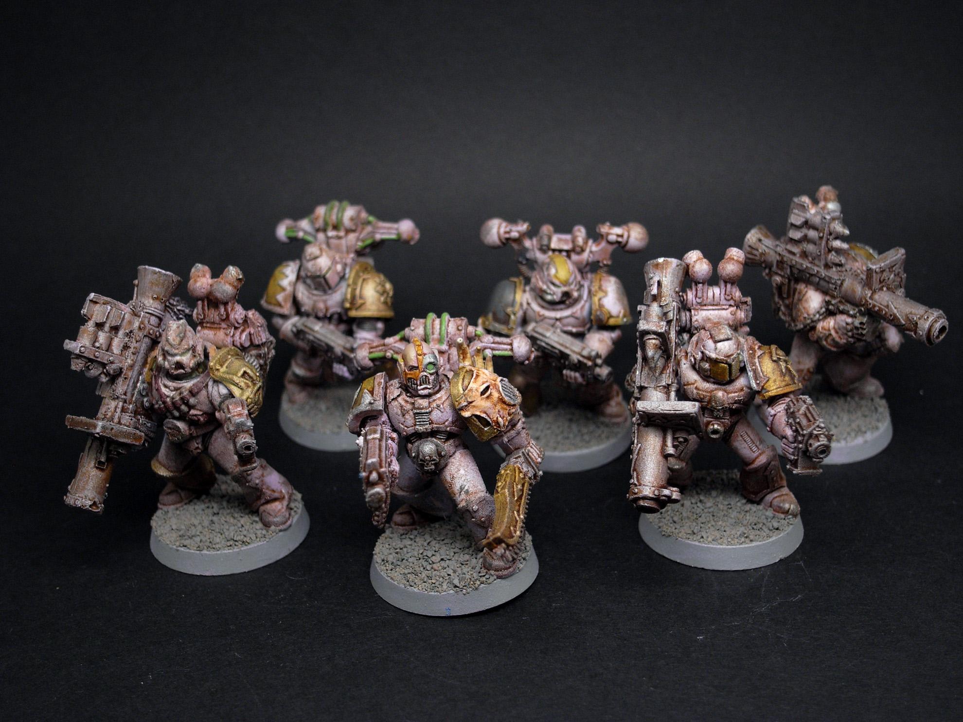 Airbrush, Chaos, Oil Wash, Renegades, Slaanesh, Weathered