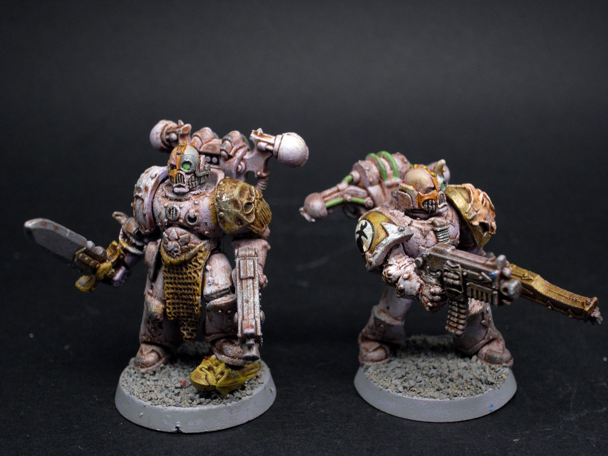 Airbrush, Chaos, Oil Wash, Renegades, Slaanesh, Weathered