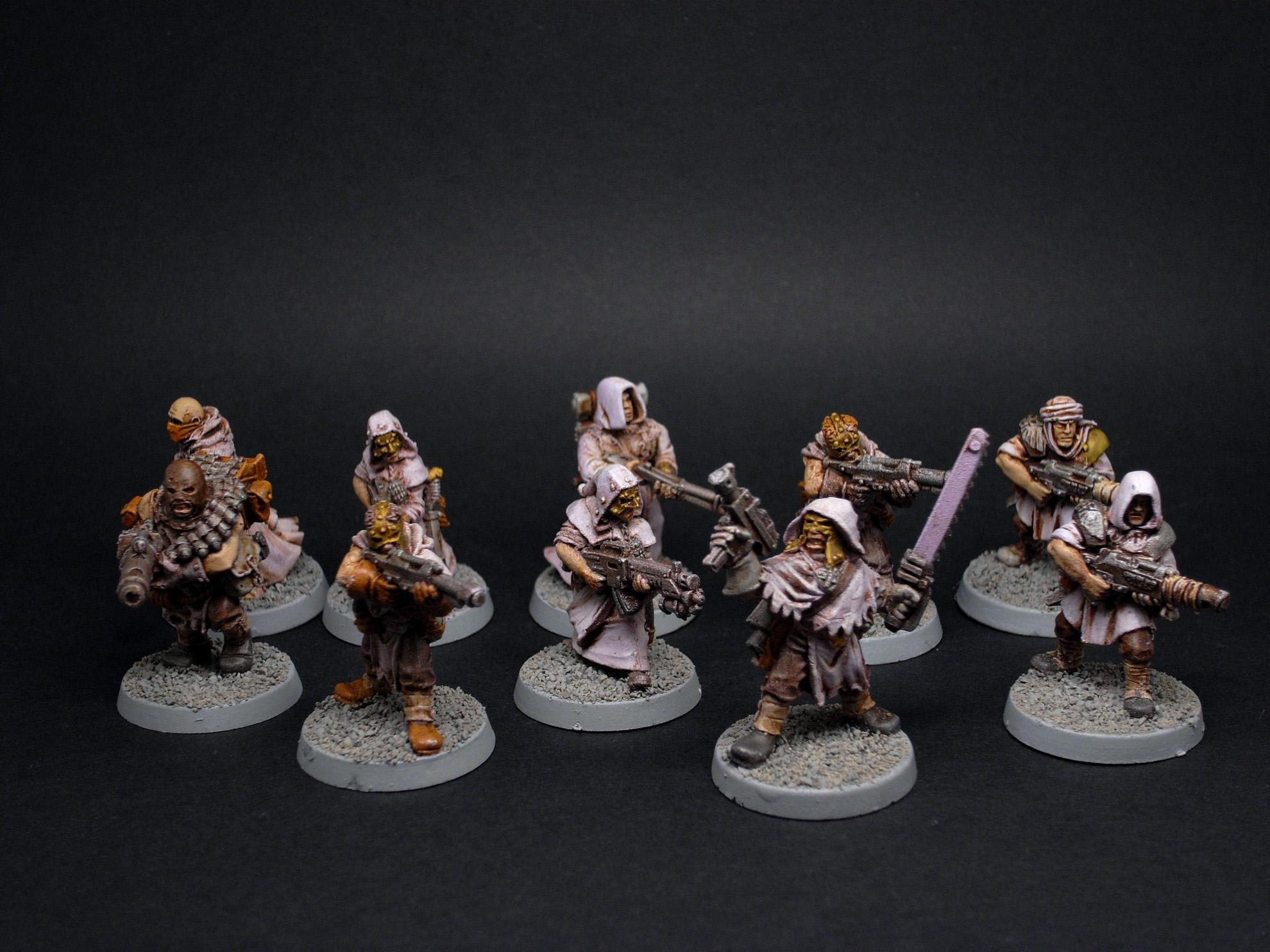 Airbrush, Chaos, Oil Wash, Renegades, Slaanesh, Weathered
