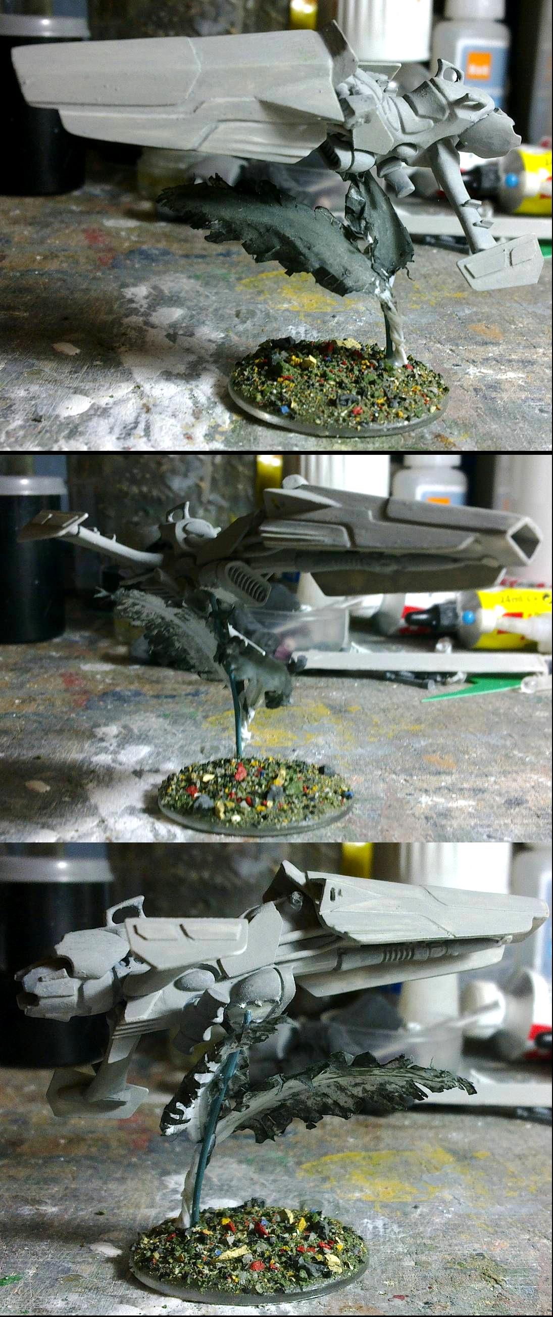 Reaver 1 wip 15; attaching to the base