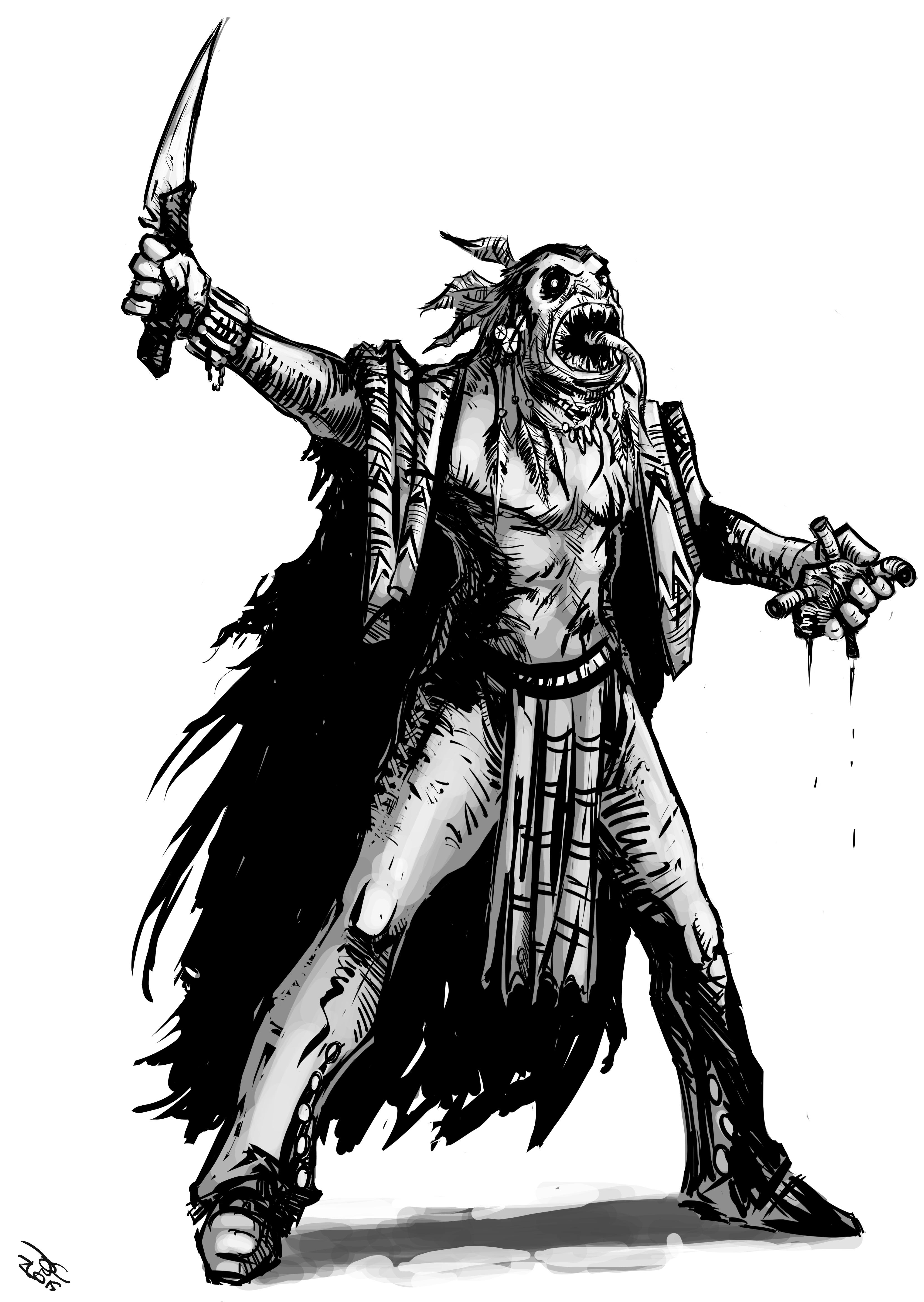 Wendigo Concept Art