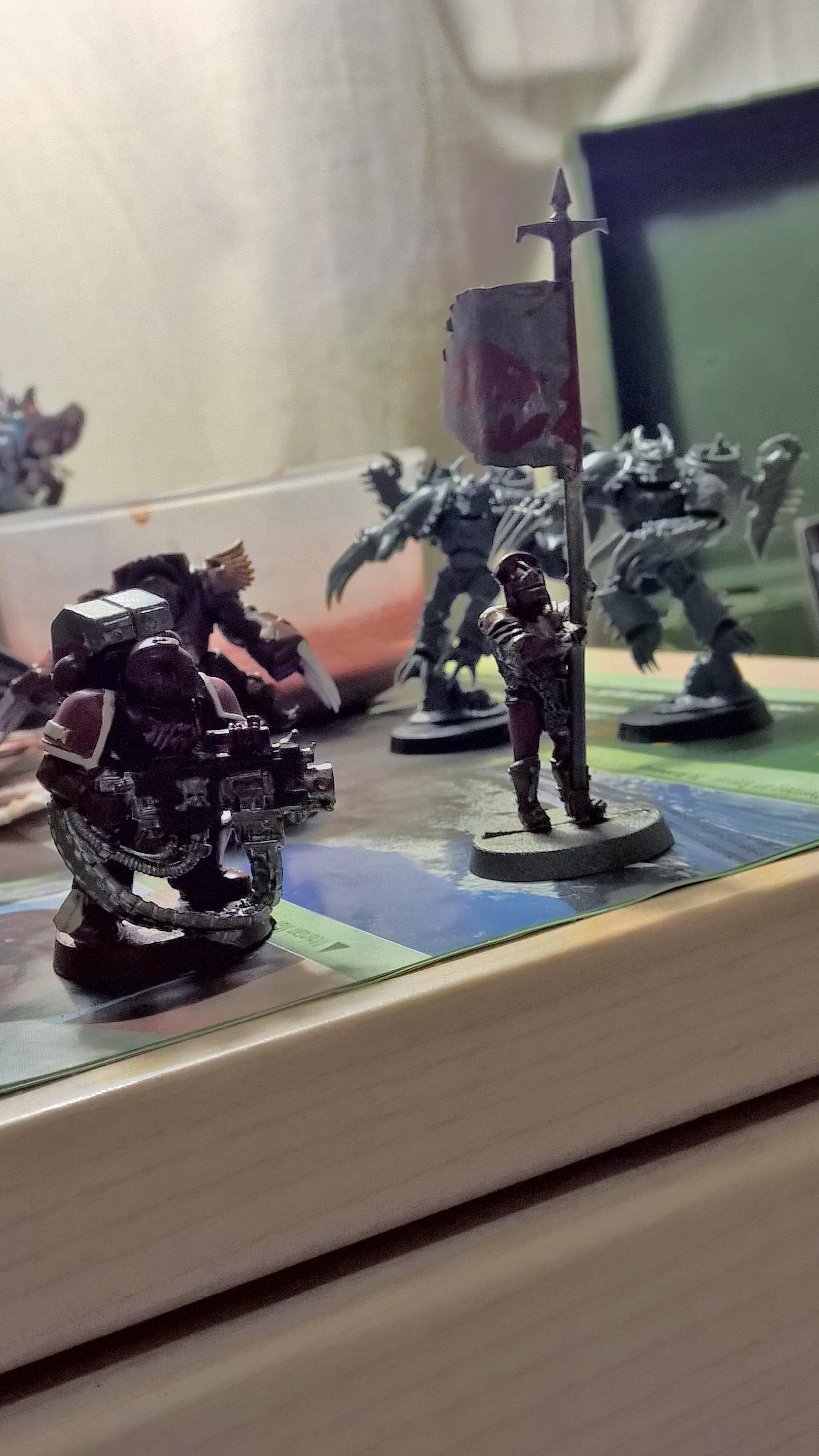 Gunner and Standard bearer