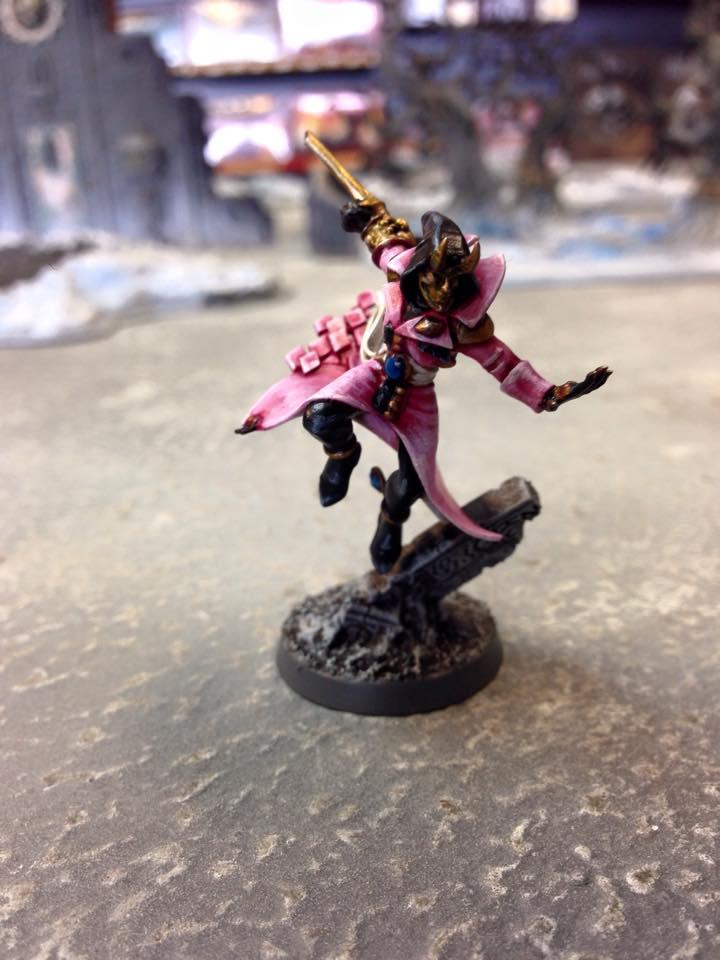 Eldar, Harlequins, Pink, Solitaire