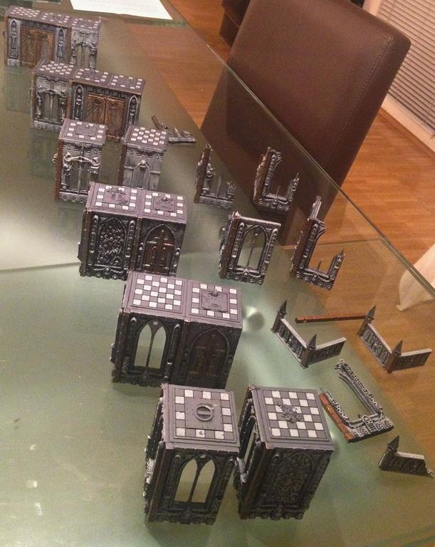 Wip Modular City Terrain, Work In Progress