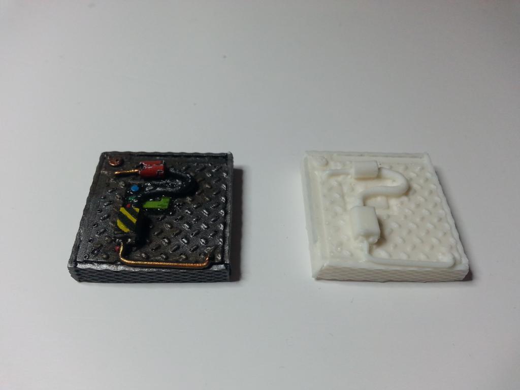 Custom, Resin., Space Hulk, Stands