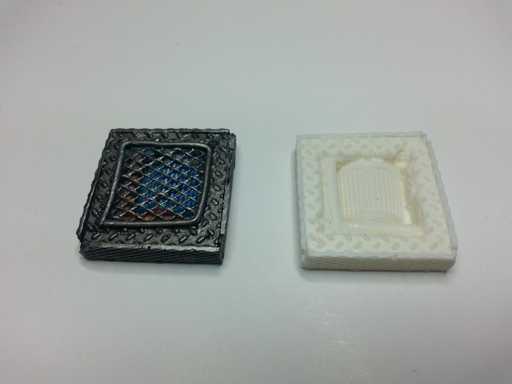 Custom, Resin., Space Hulk, Stands