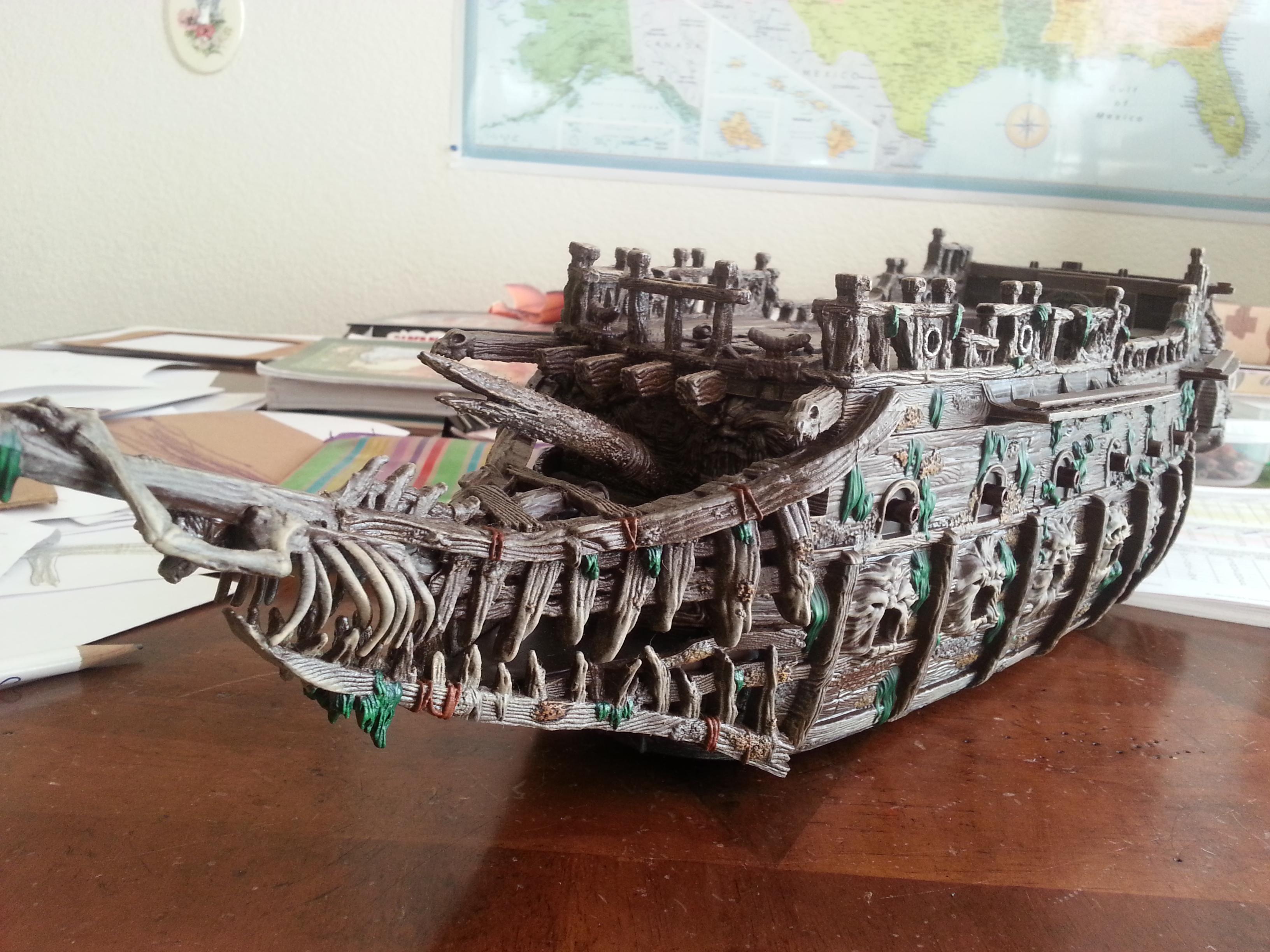 Pirate Ship, Warhammer Fantasy, Zombie Pirate