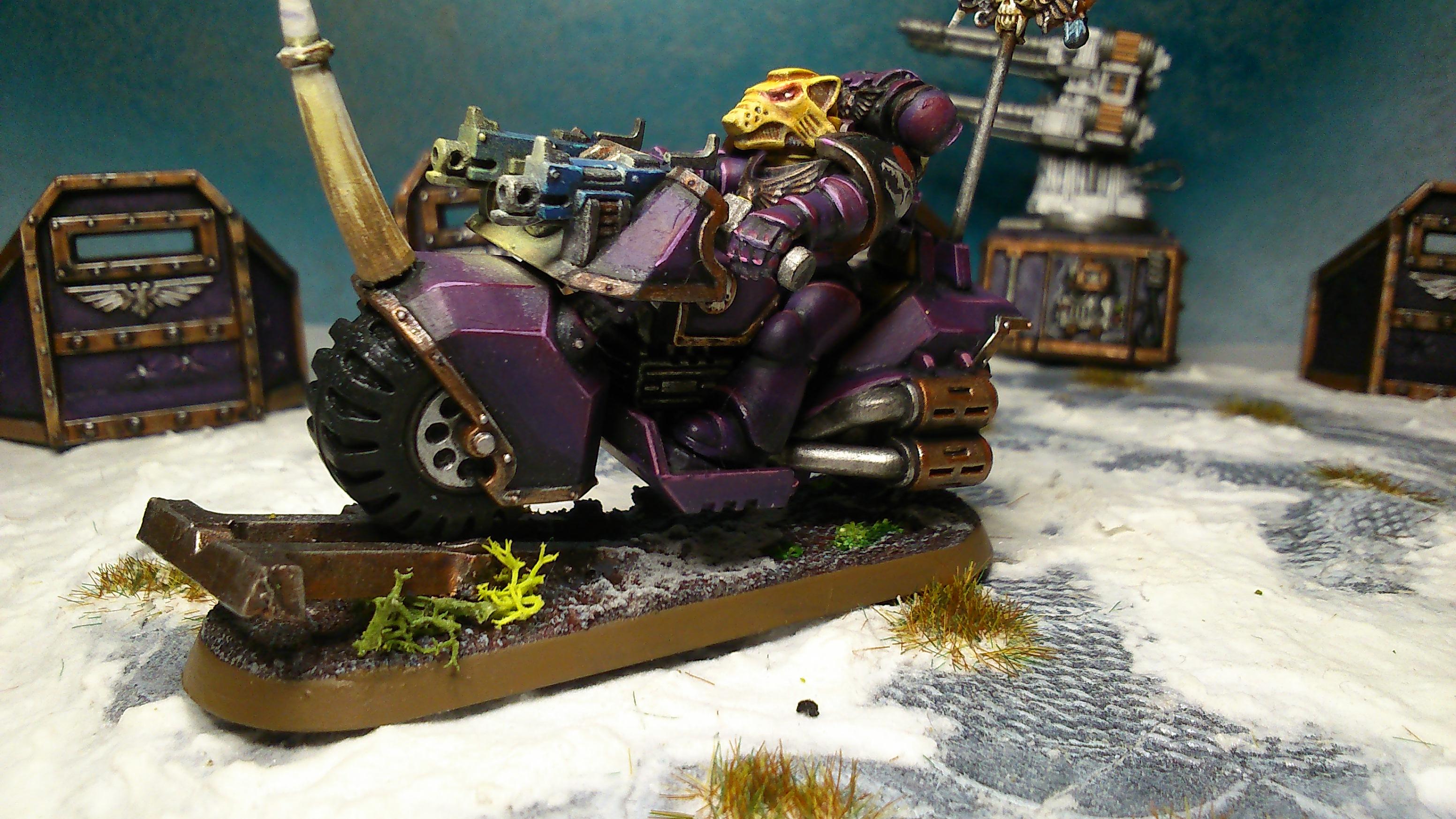 Bike, Space Marines, Space Wolves