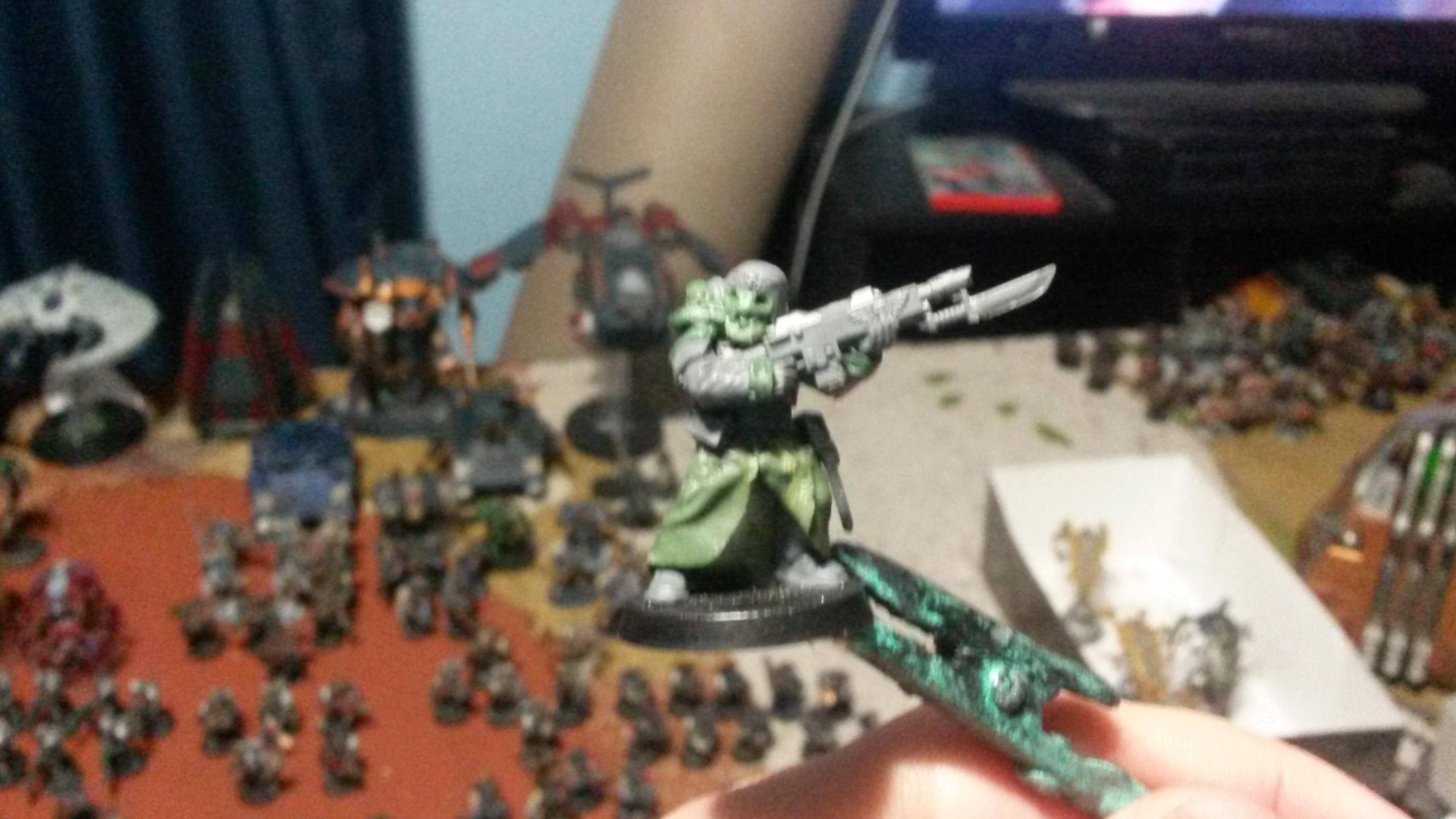 Conversion, Death Korps of Krieg, Greenstuff, Imperial Guard, Warhammer 40,000