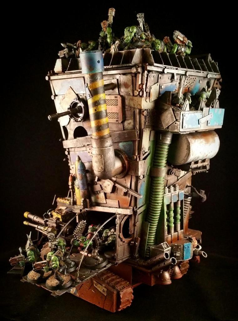 Custom, Orks, Scratch Build, Terrain