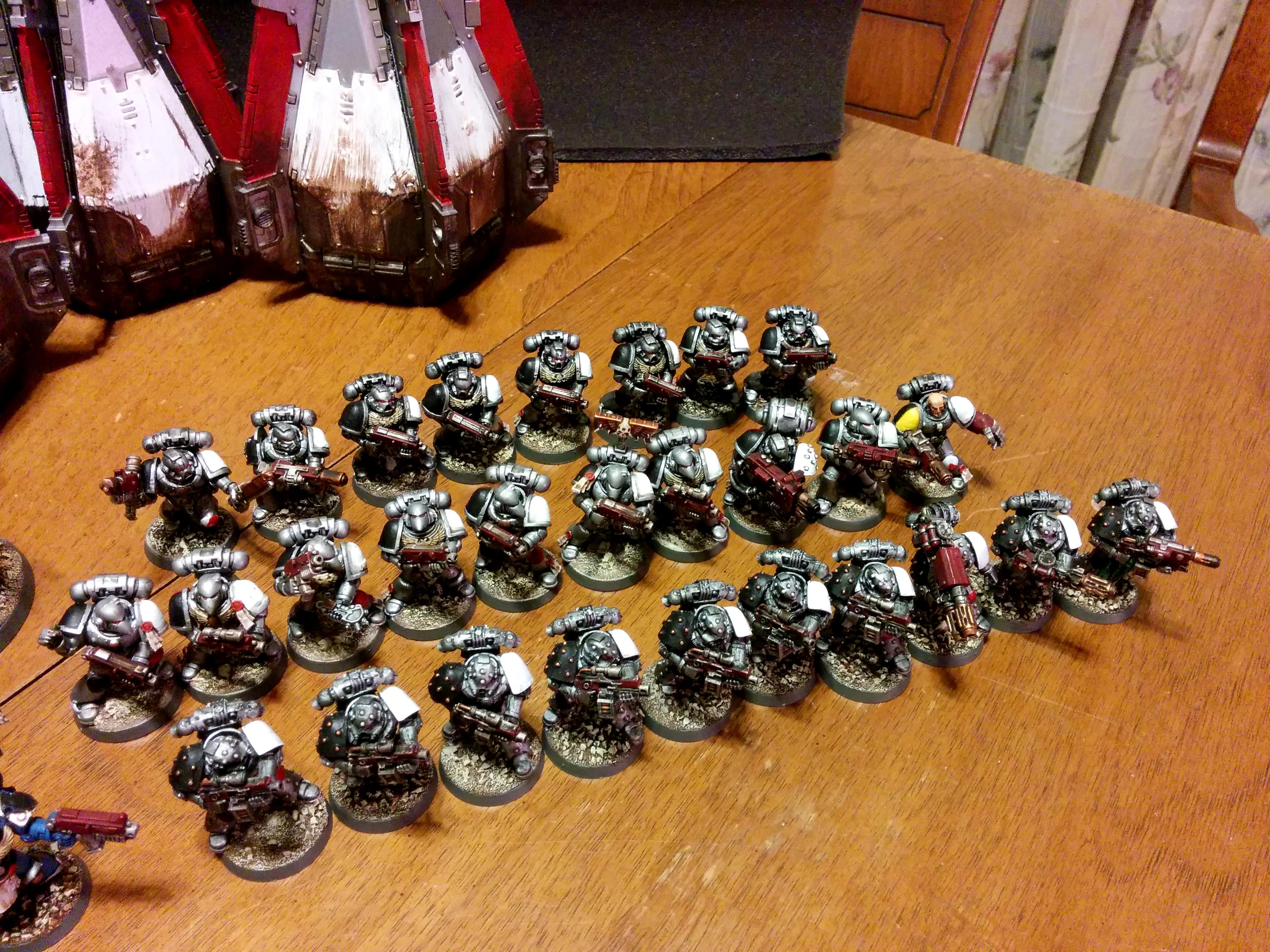 Drop Pods, Forge World, Pre-heresy, Salamanders, Space Wolves