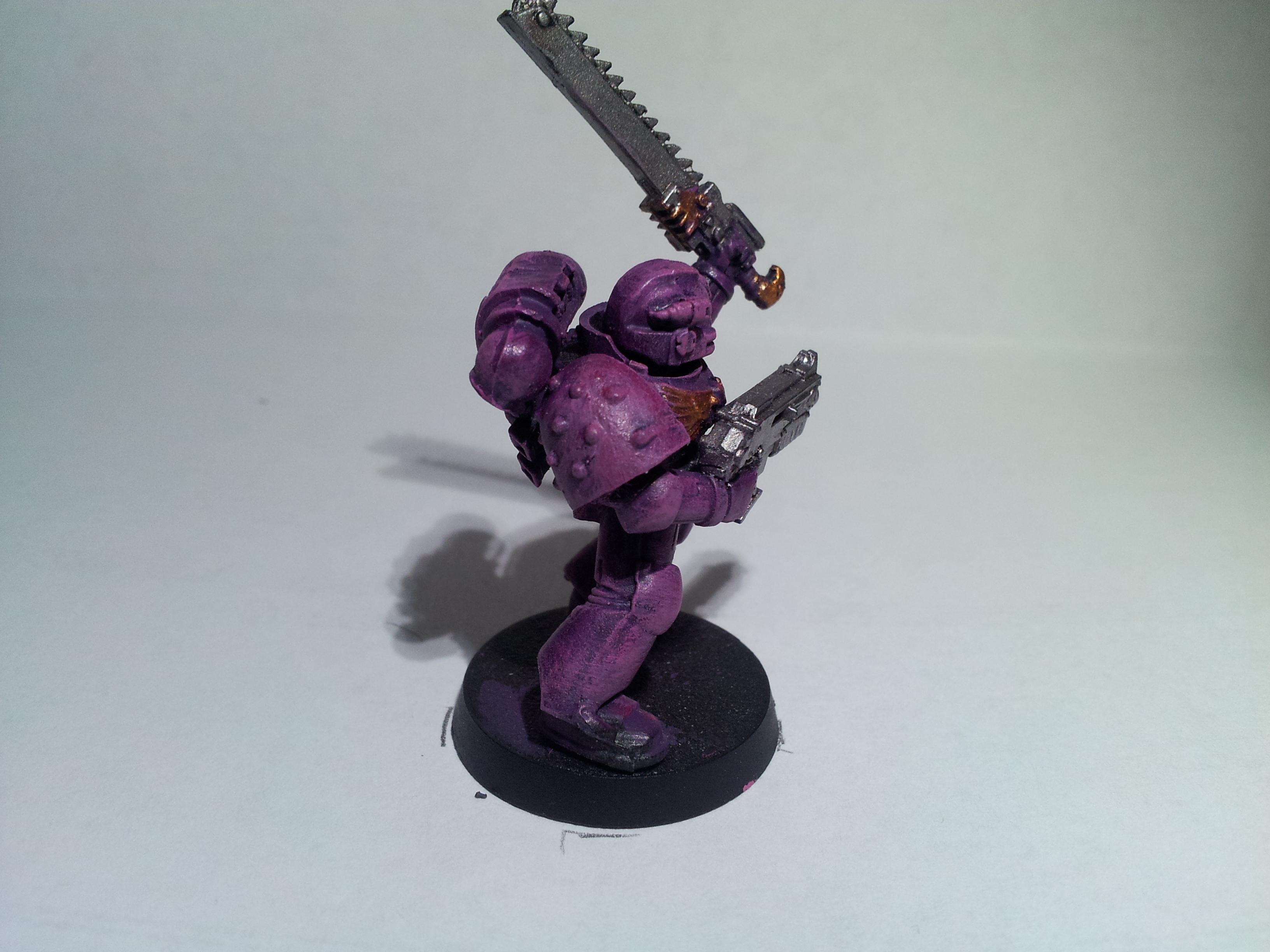 Painting, Space Marines, Testing