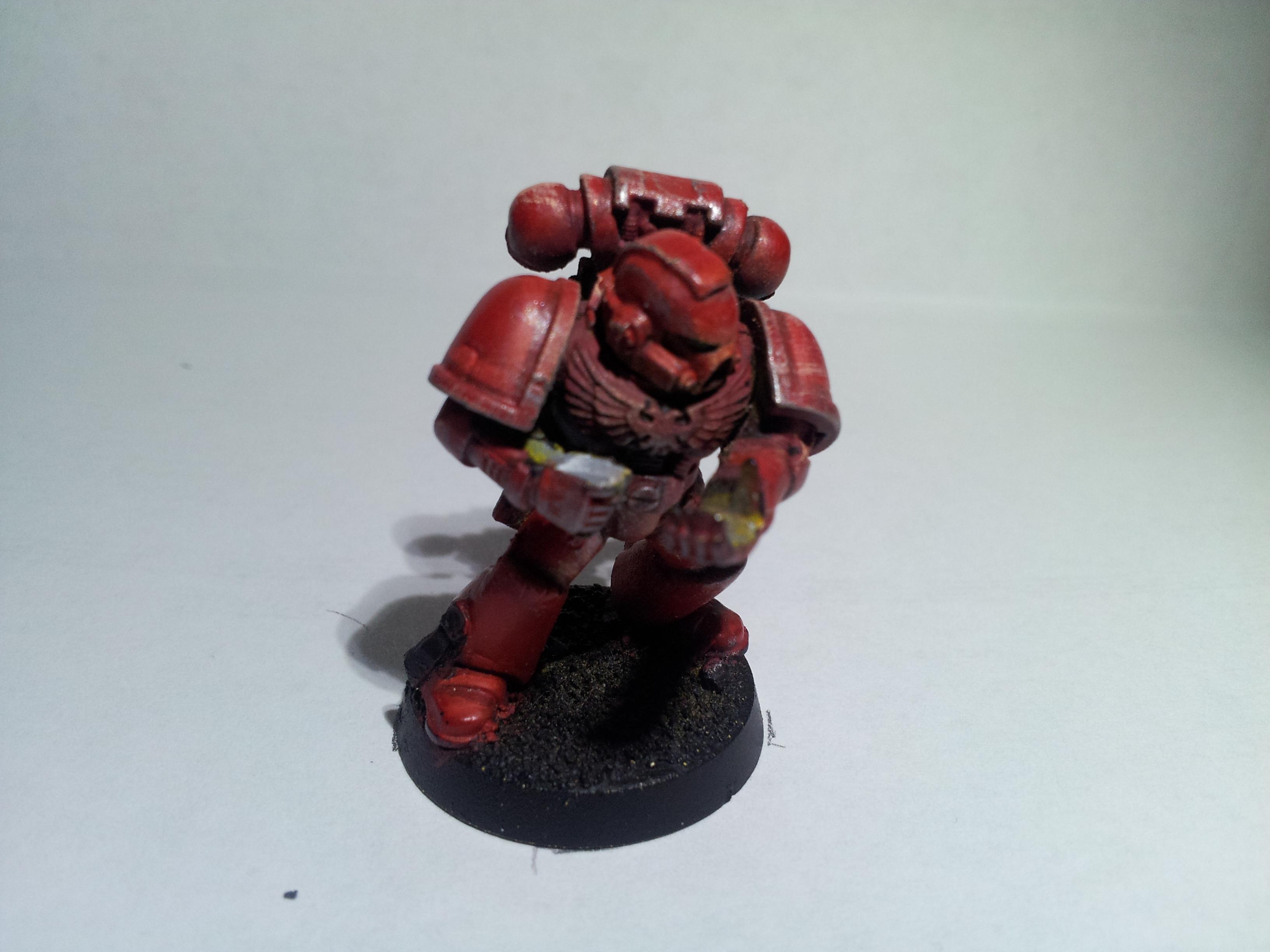 Painting, Space Marines, Testing