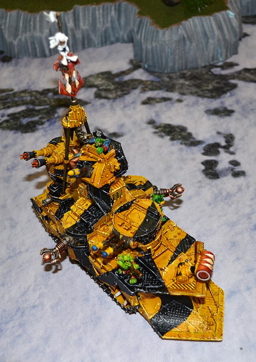Bad Moons, Forge World, Grot Mega Tank, Orks, Warhammer 40,000, Work In Progress